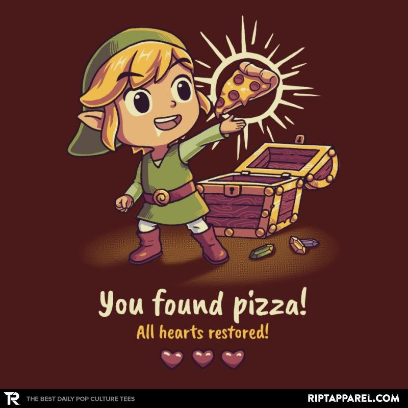 The Legendary Pizza - Adult & Kids T-Shirts, Sweatshirts & Hoodies apparel design preview 1