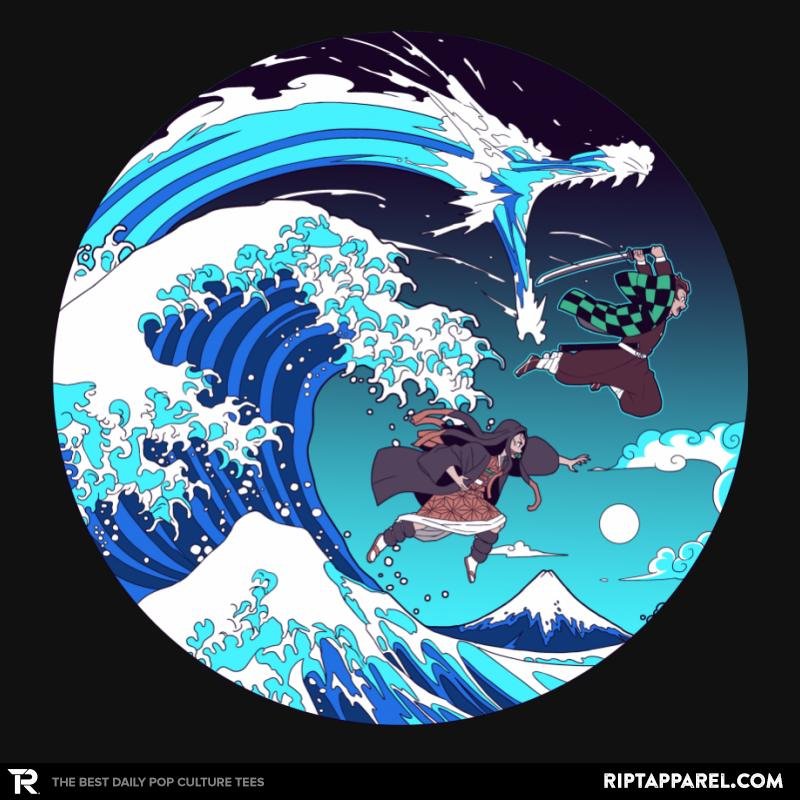 Breath of the Great Wave - Adult & Kids T-Shirts, Sweatshirts & Hoodies apparel design preview 1