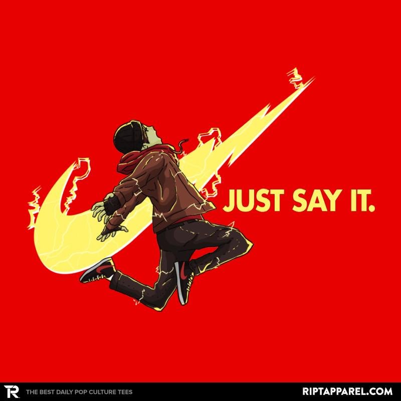 Just say it!! Anytime - Adult & Kids T-Shirts, Sweatshirts & Hoodies apparel design preview 1