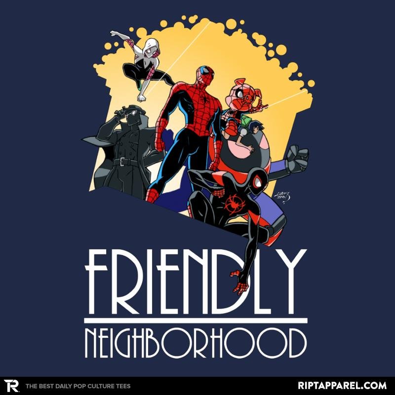 Friendly Neighborhood Anytime - Adult & Kids T-Shirts, Sweatshirts & Hoodies apparel design preview 1