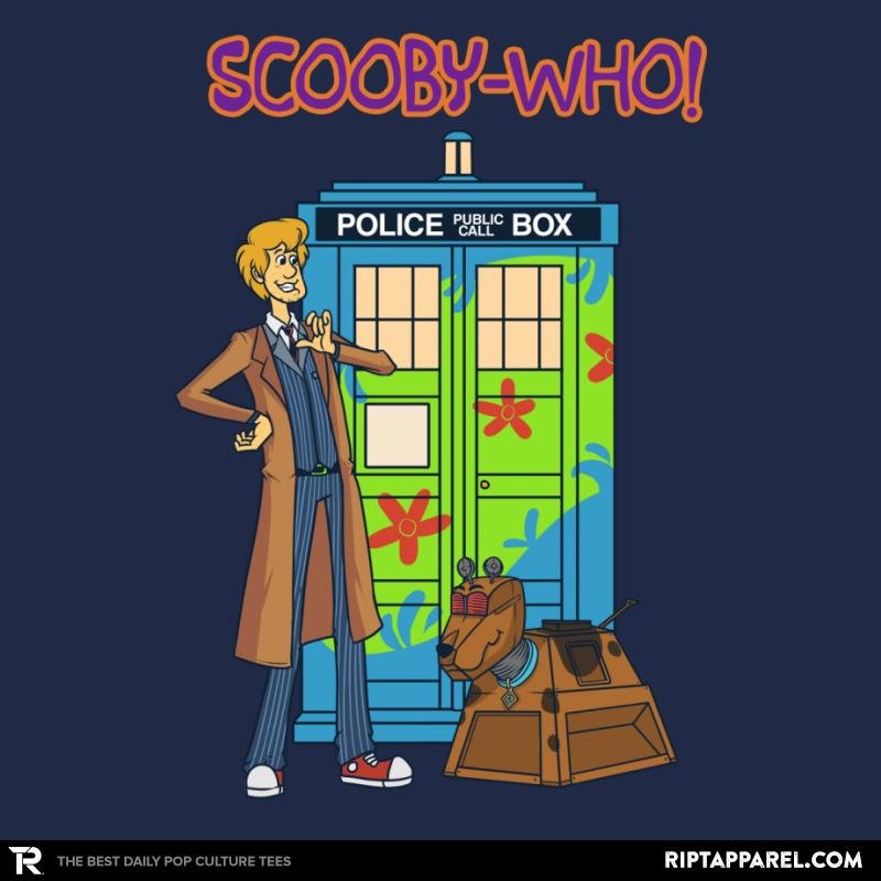 Scooby-Who - Adult & Kids T-Shirts, Sweatshirts & Hoodies apparel design preview 1
