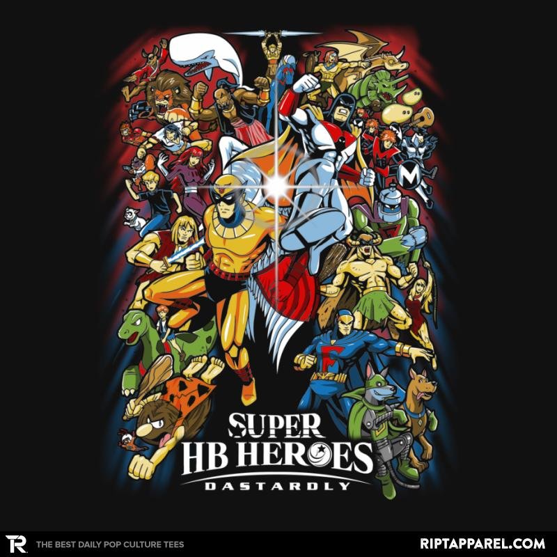 Super HB Heroes - Adult & Kids T-Shirts, Sweatshirts & Hoodies apparel design preview 1