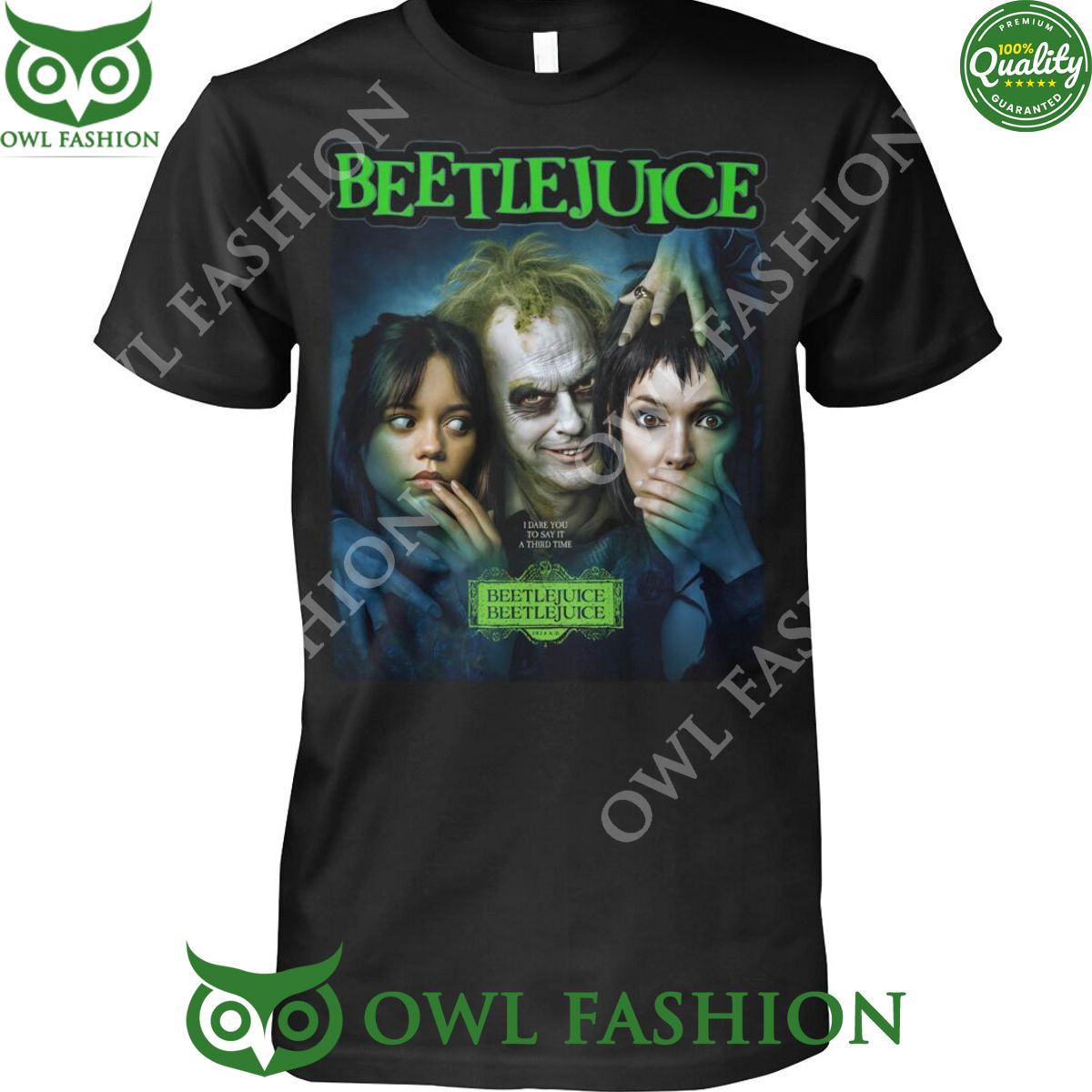 Beetlejuice Horror Comedy Movie 2024 - Adult & Kids T-Shirts, Sweatshirts & Hoodies apparel design preview 1