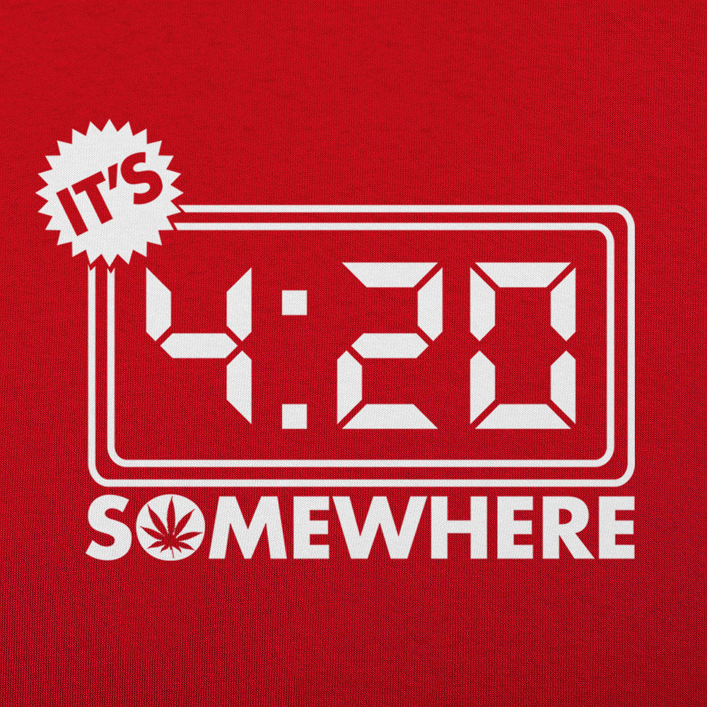 It's Four-Twenty Somewhere - Adult & Kids T-Shirts, Sweatshirts & Hoodies apparel design preview 1