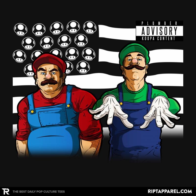 Bombs Over Koopas - Adult & Kids T-Shirts, Sweatshirts & Hoodies apparel design preview 1