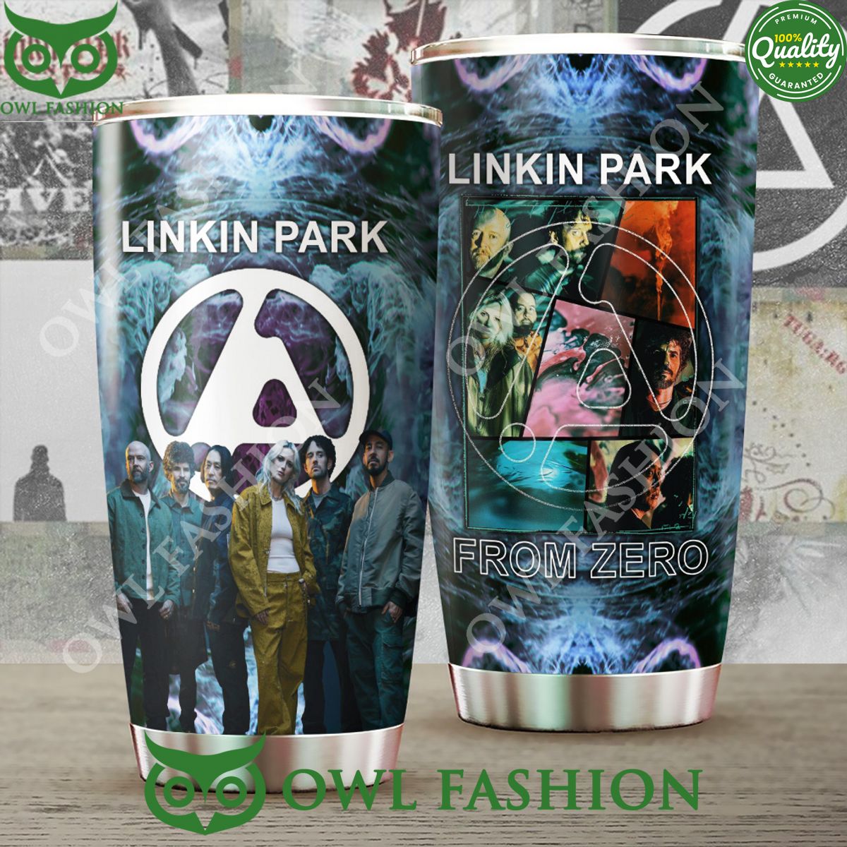 Linkin Park From Zero Band Tour Tumbler Cup - Adult & Kids T-Shirts, Sweatshirts & Hoodies apparel design preview 1