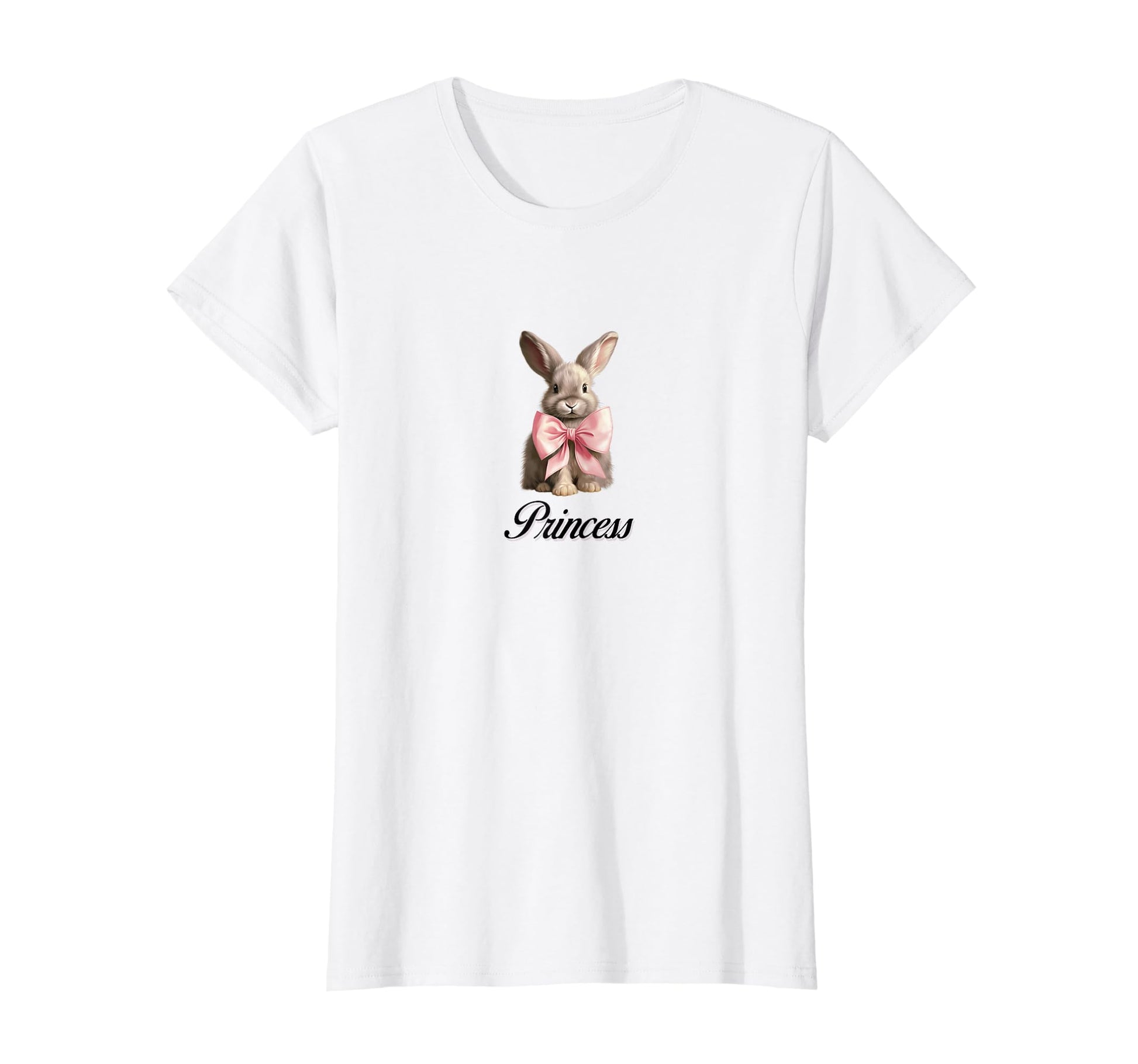 Coquette Bunny Rabbit Princess Girlcore T-Shirt - Unique Graphic Unisex - T-Shirt, Sweatshirt, Hoodie