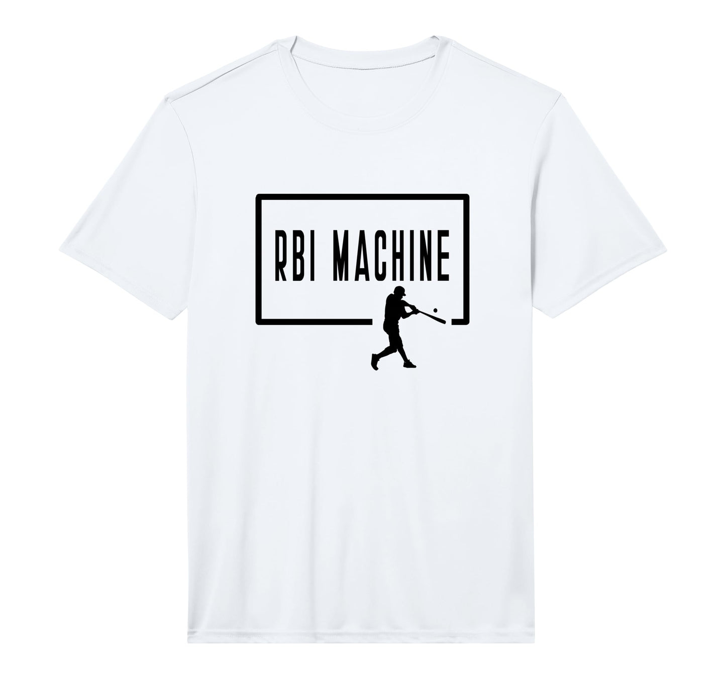 Rbi Machine Baseball Batter Homerun Funny T-Shirt - Novelty Apparel Unisex - T-Shirt, Sweatshirt, Hoodie