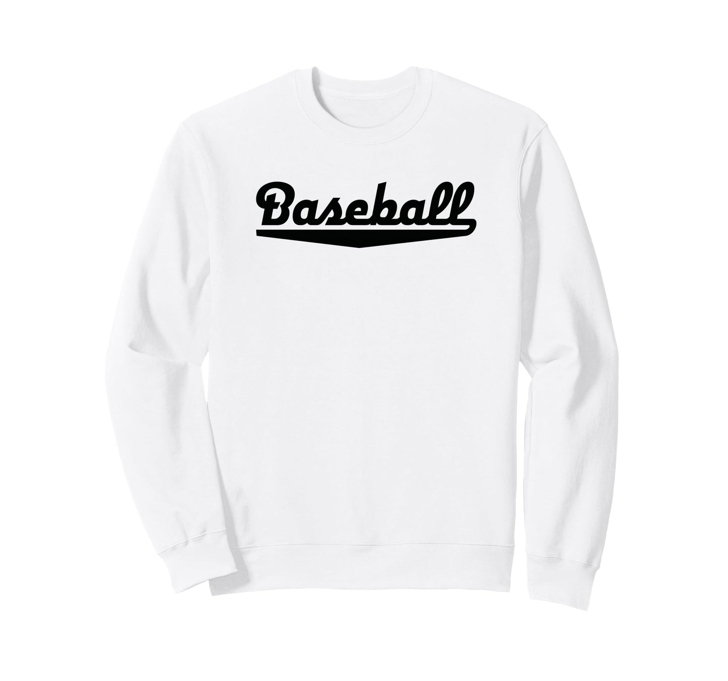 Baseball Typography Gift Sweatshirt - Trendy Graphic Unisex - T-Shirt, Sweatshirt, Hoodie