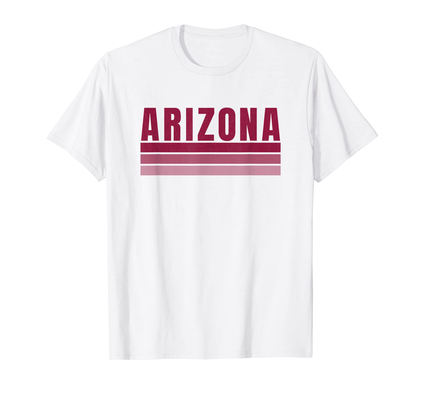 Arizona Red Striped Arizona Arizona Az T-Shirt - Aesthetic Graphic Unisex - T-Shirt, Sweatshirt, Hoodie