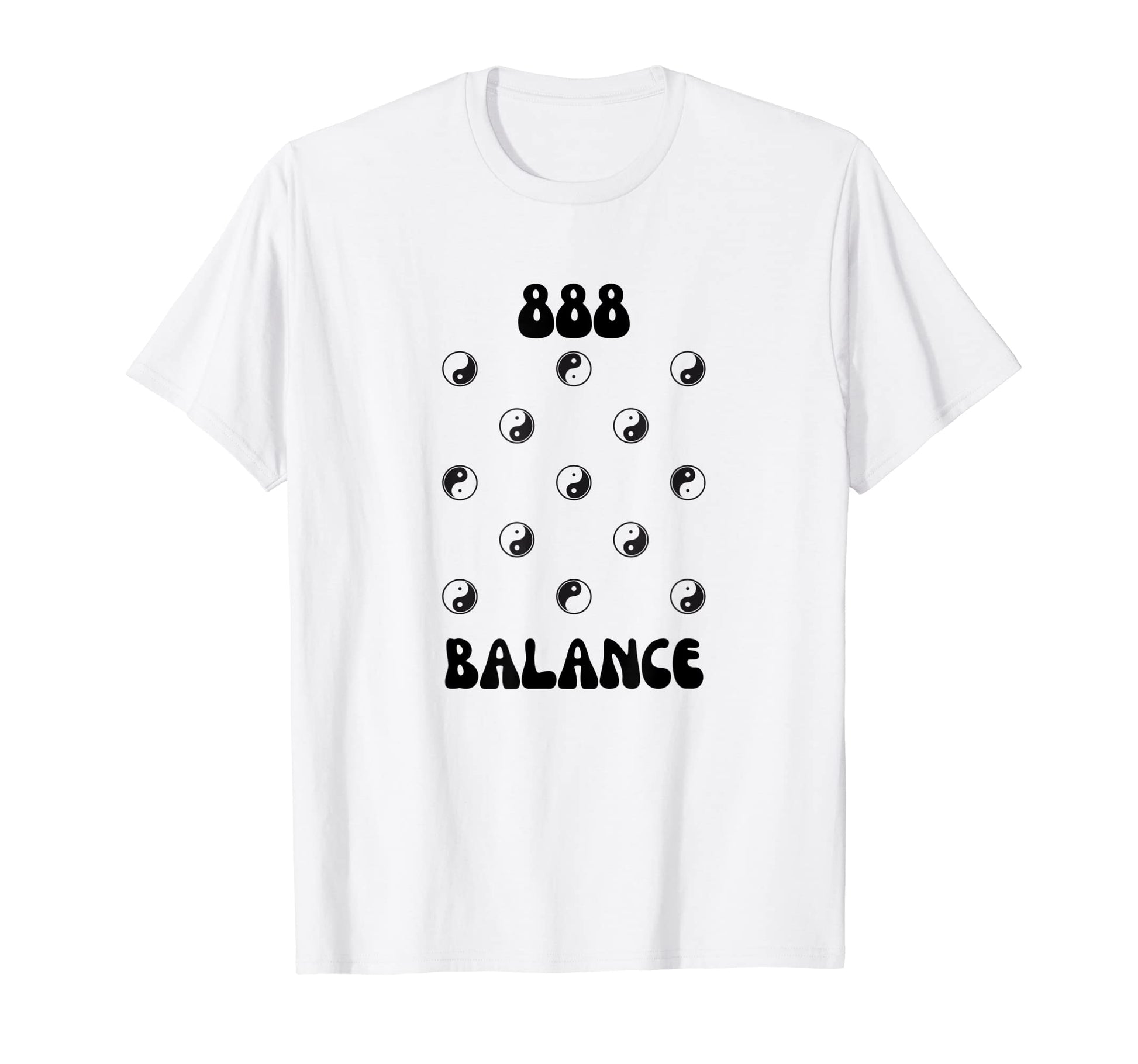 888 Angel Number Aesthetic Yin Yang Y2K T-Shirt - Trendy Graphic Unisex - T-Shirt, Sweatshirt, Hoodie