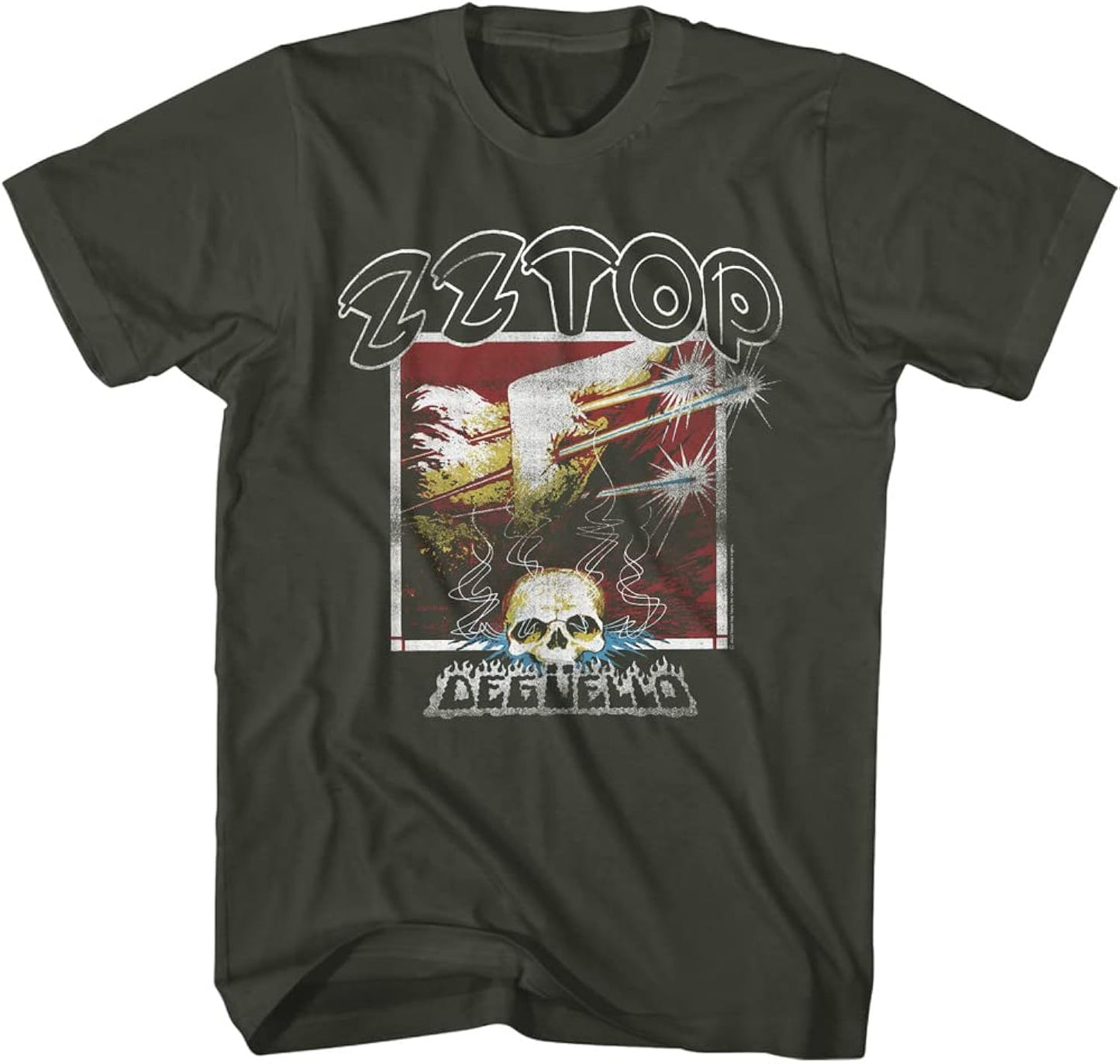 ZZ Top Rock Band Deguello Cover Adult Short Sleeve - Adult & Kids T-Shirts, Sweatshirts & Hoodies apparel design preview 1