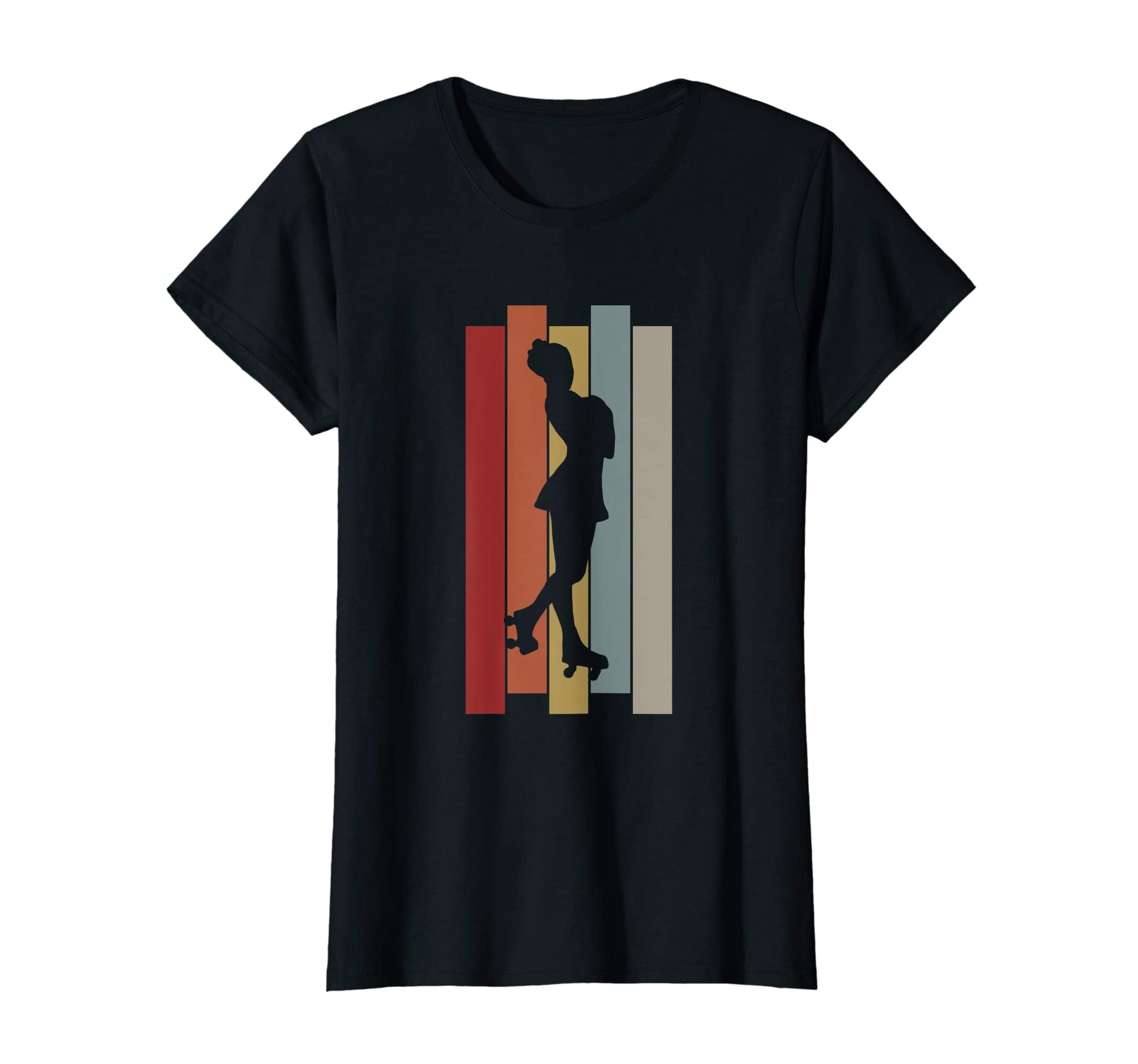 Womens 80S Roller Skates L Roller T-Shirt - Casual Everyday Wear Unisex - T-Shirt, Sweatshirt, Hoodie