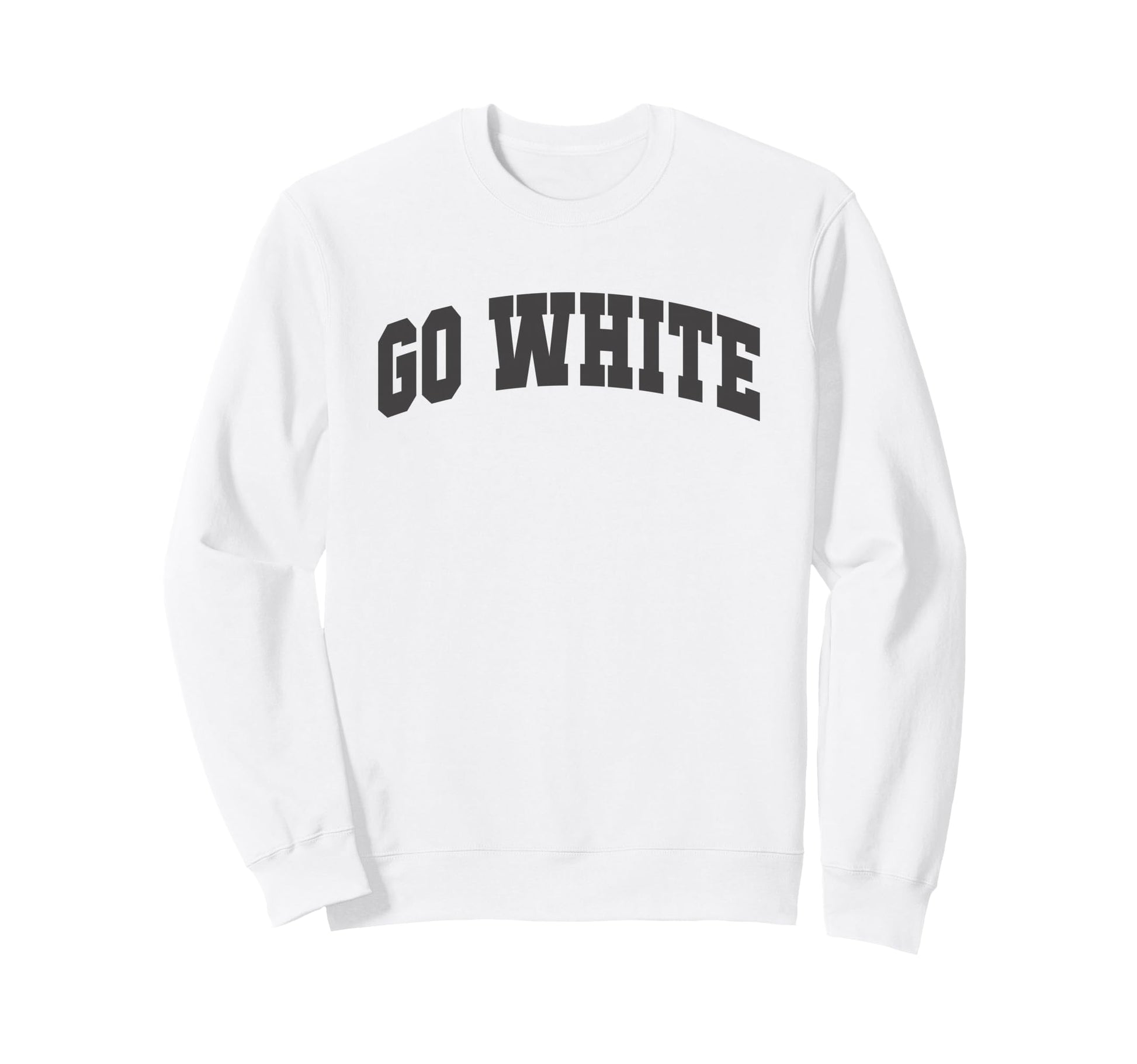 Lets Go White Team Field Day Spirit Sweatshirt - Graphic Print for Adults - T-Shirt, Sweatshirt, Hoodie