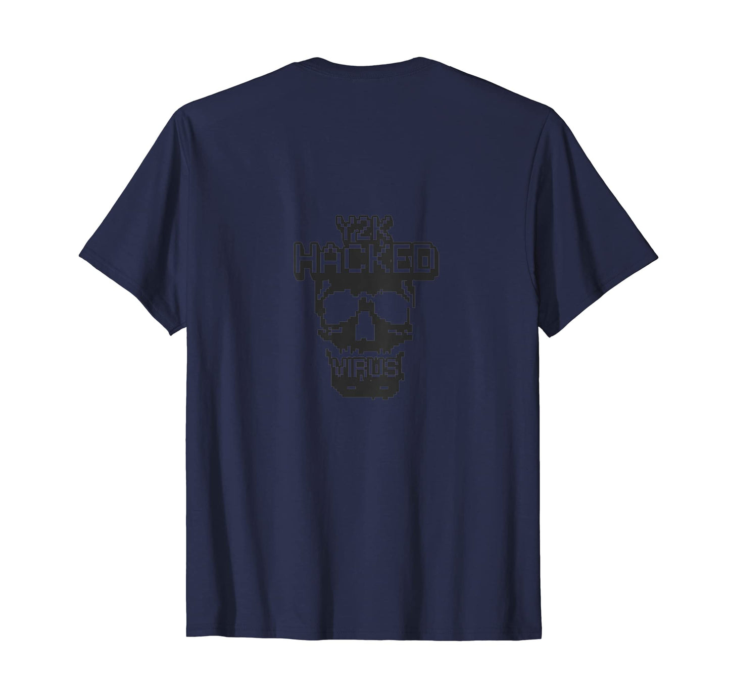 Y2K Aesthetic Skull Purple Short Sleeve T-Shirt - Trendy Graphic for Adults - T-Shirt, Sweatshirt, Hoodie