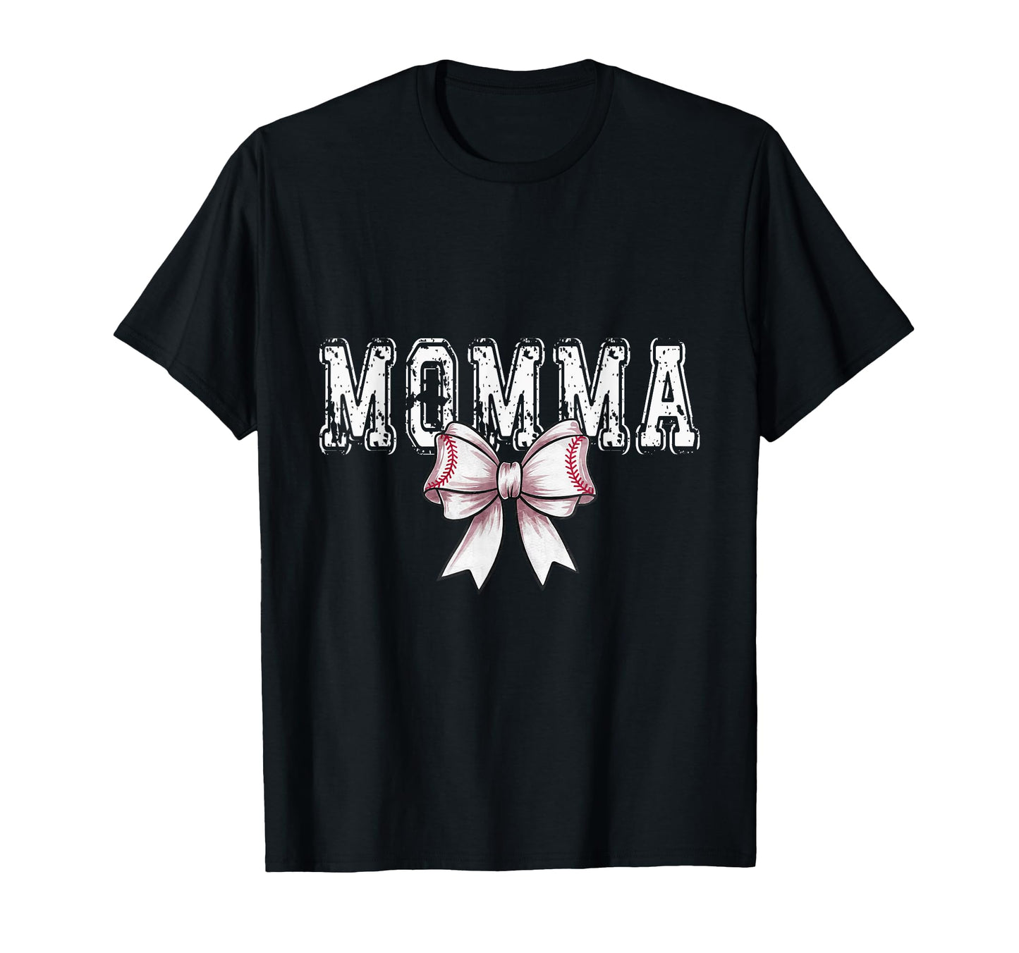 Coquette Baseball Momma Spirit T-Shirt - Graphic Print Men Women - T-Shirt, Sweatshirt, Hoodie