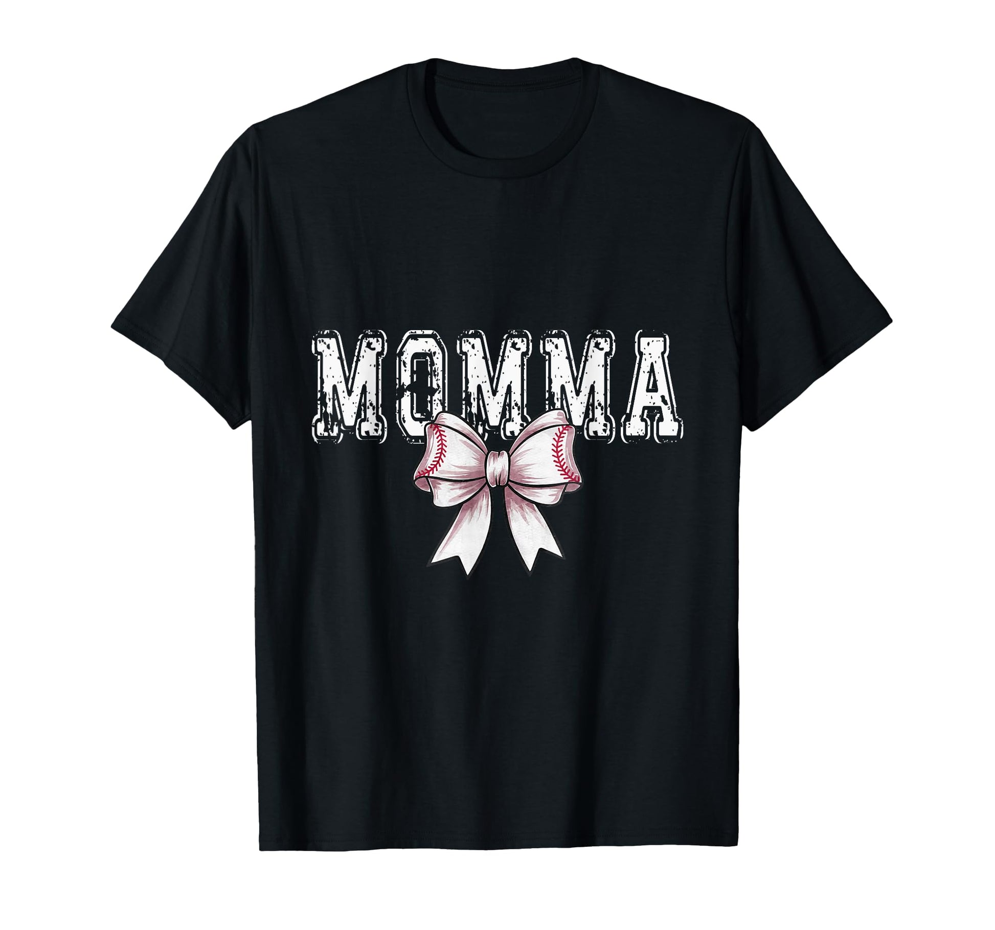 Coquette Baseball Momma Spirit T-Shirt - Graphic Print Men Women - T-Shirt, Sweatshirt, Hoodie