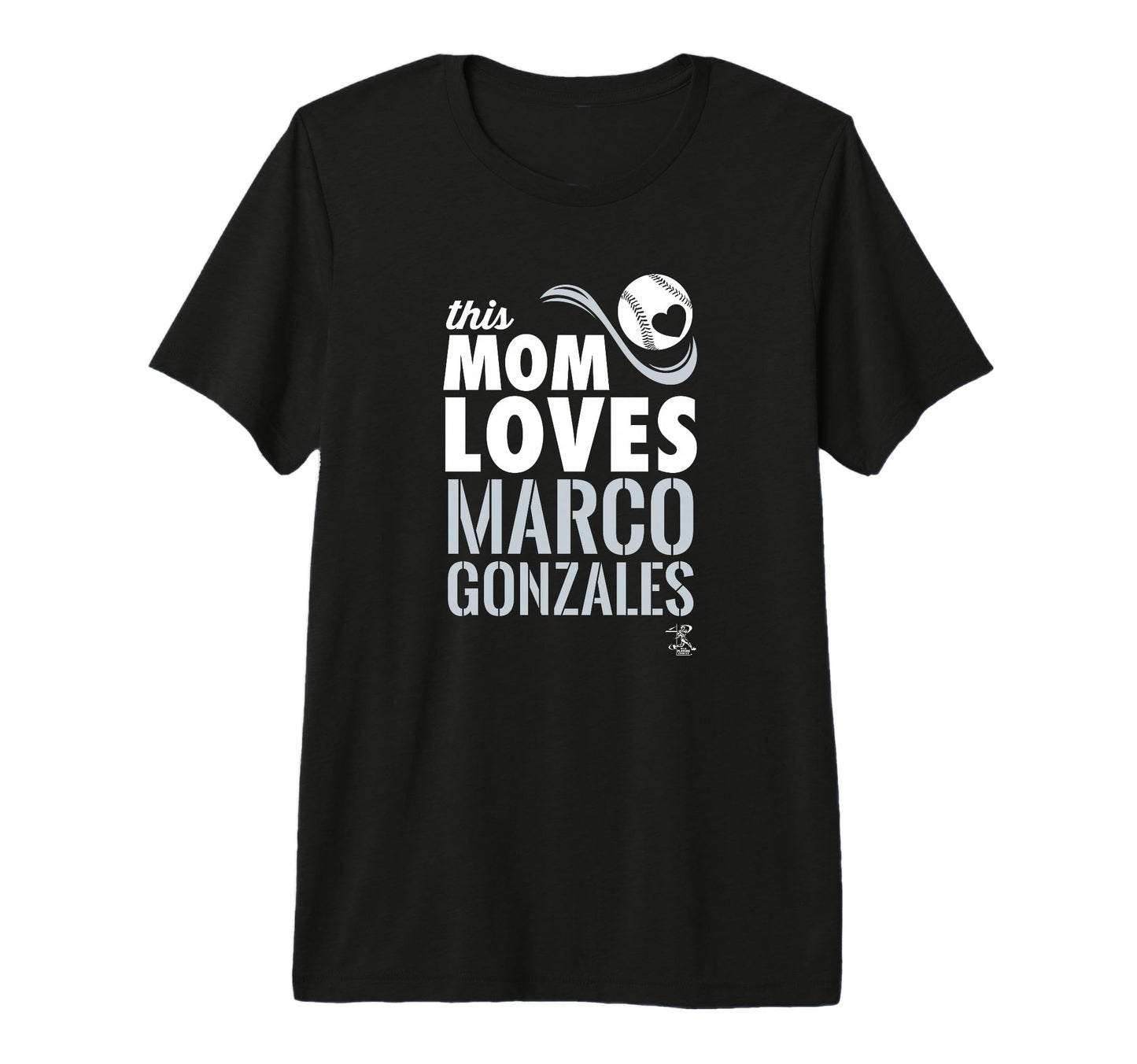 Marco Gonzales This Mom Loves Tri T-Shirt - Minimalist Print Men Women - T-Shirt, Sweatshirt, Hoodie