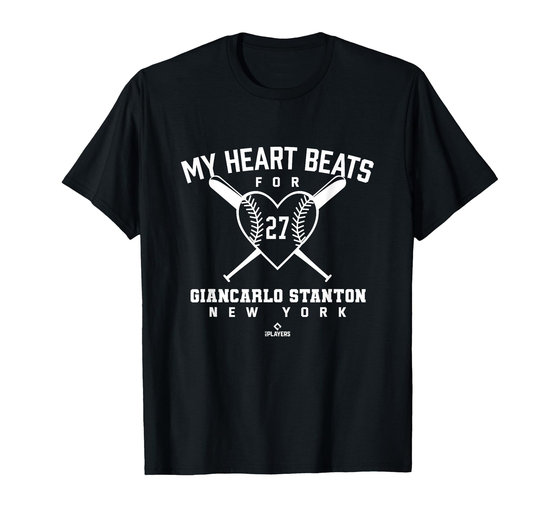 My Heart Beats Giancarlo Stanton T-Shirt - Aesthetic Graphic for Adults - T-Shirt, Sweatshirt, Hoodie