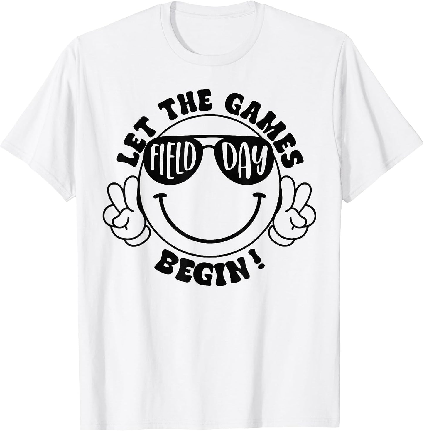 Field Day Let the game begin t -shir - Adult & Kids T-Shirts, Sweatshirts & Hoodies apparel design preview 1