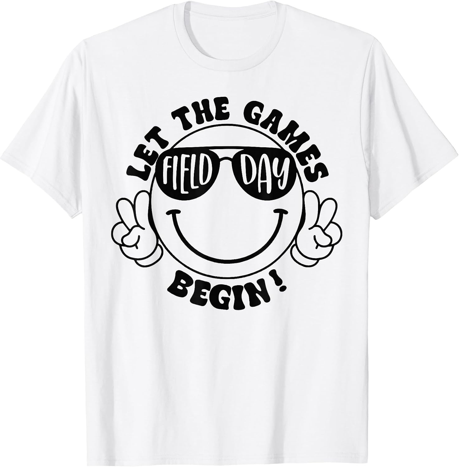 Field Day Let the game begin t -shir - Adult & Kids T-Shirts, Sweatshirts & Hoodies apparel design preview 1