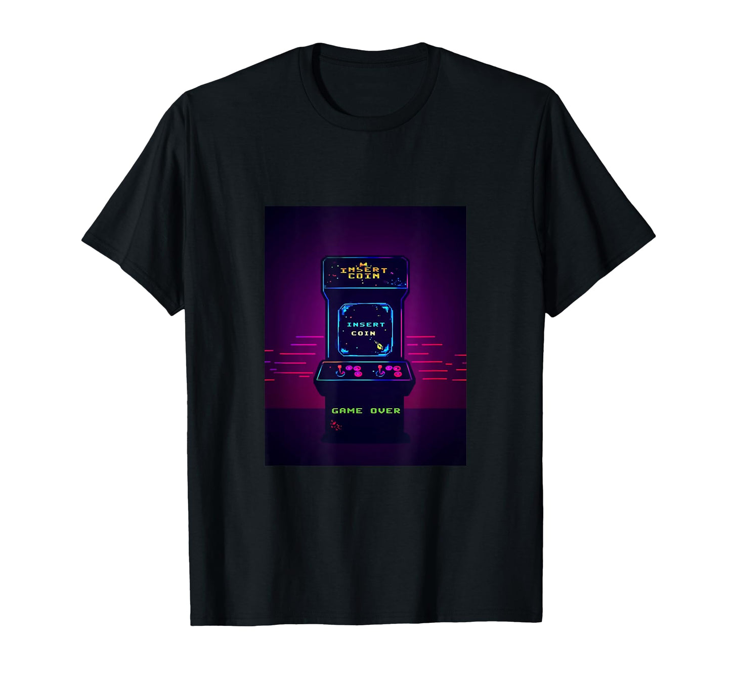 Gaming Arcade Game Over Play Player T-Shirt - Novelty Apparel Unisex - T-Shirt, Sweatshirt, Hoodie