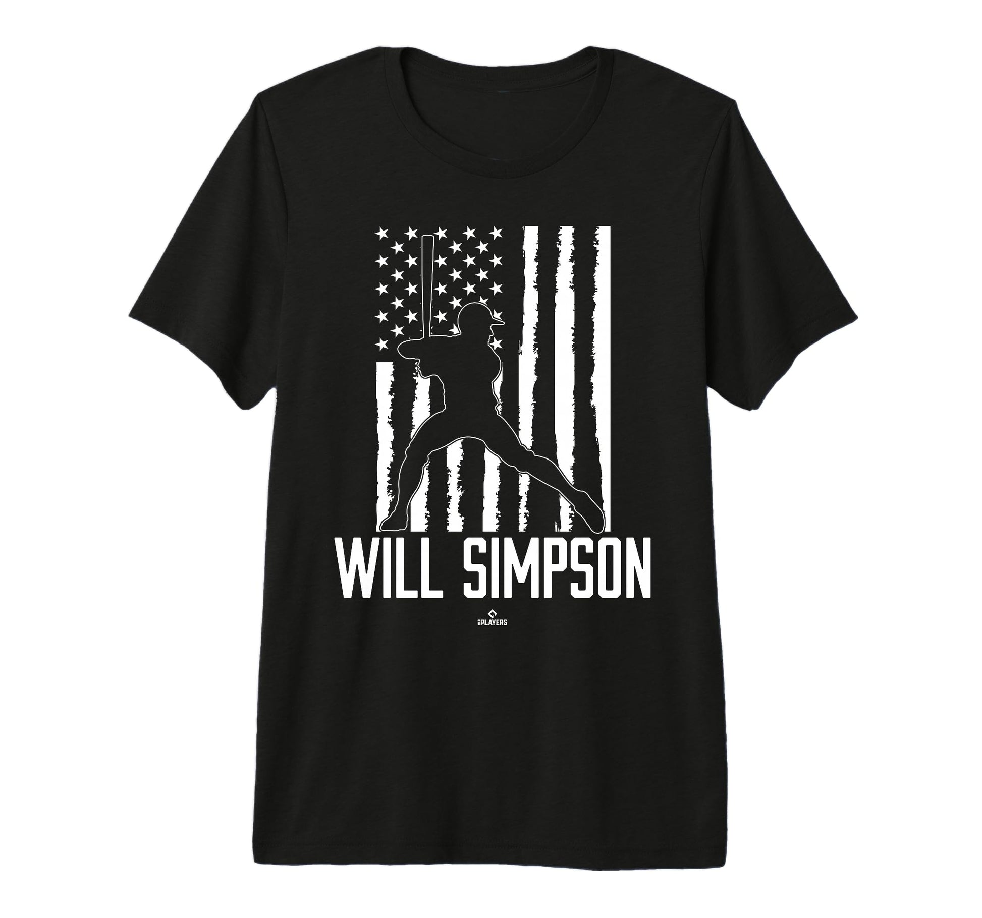 Distressed Flag Swing Will Simpson T-Shirt - Fun Novelty Design Men Women - T-Shirt, Sweatshirt, Hoodie