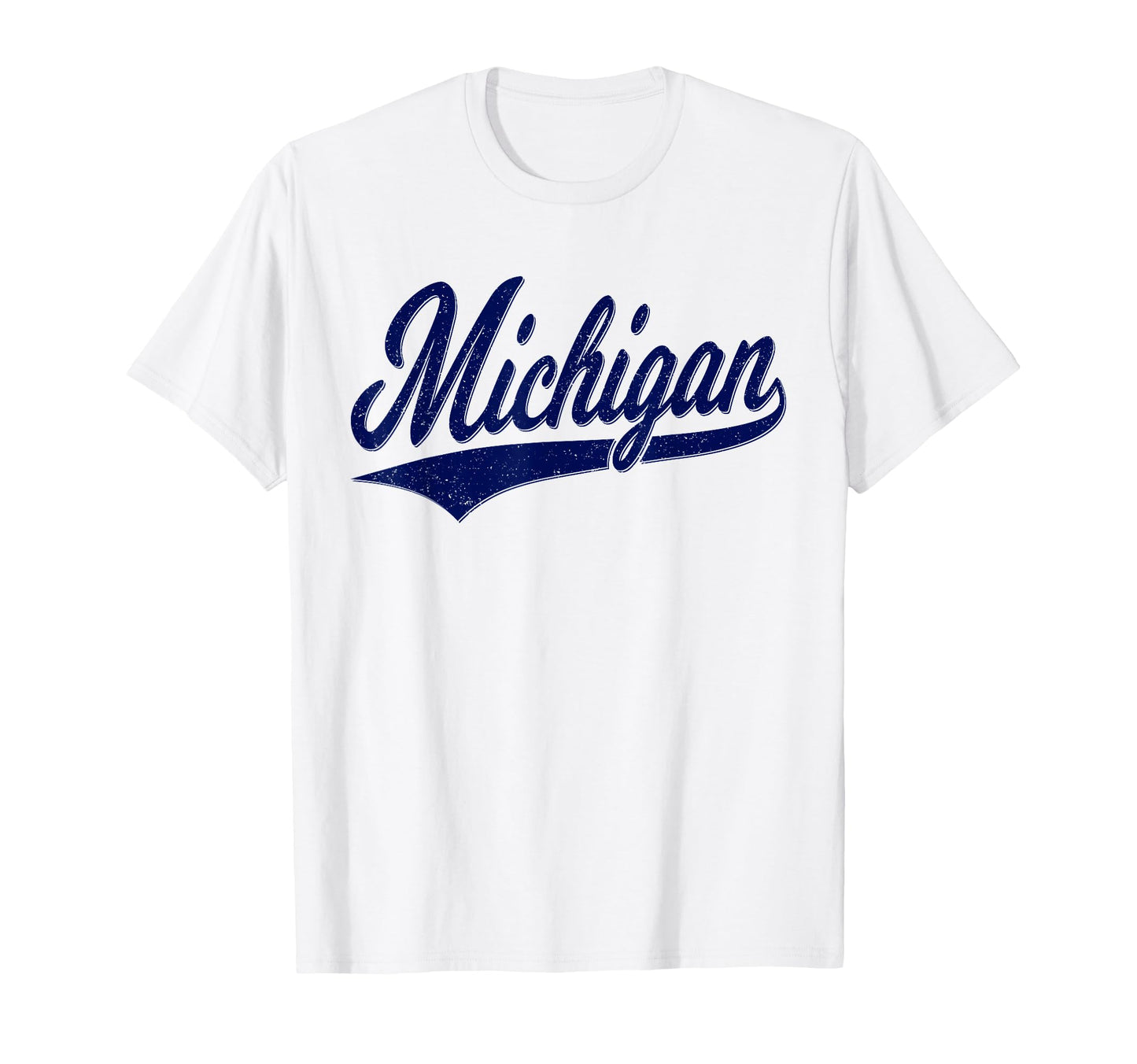 Michigan Varsity Script Sports T-Shirt - Aesthetic Graphic for Adults - T-Shirt, Sweatshirt, Hoodie
