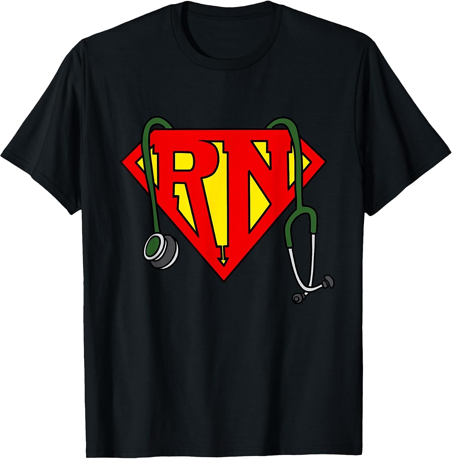 Super Nurse Funny Superhero - Adult & Kids T-Shirts, Sweatshirts & Hoodies apparel design preview 1