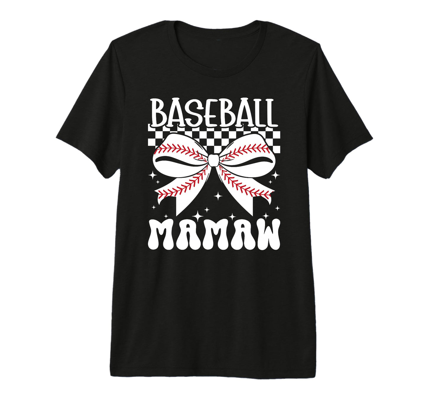 Baseball Mamaw Coquette Mamaw T-Shirt - Fun Novelty Design for Adults - T-Shirt, Sweatshirt, Hoodie