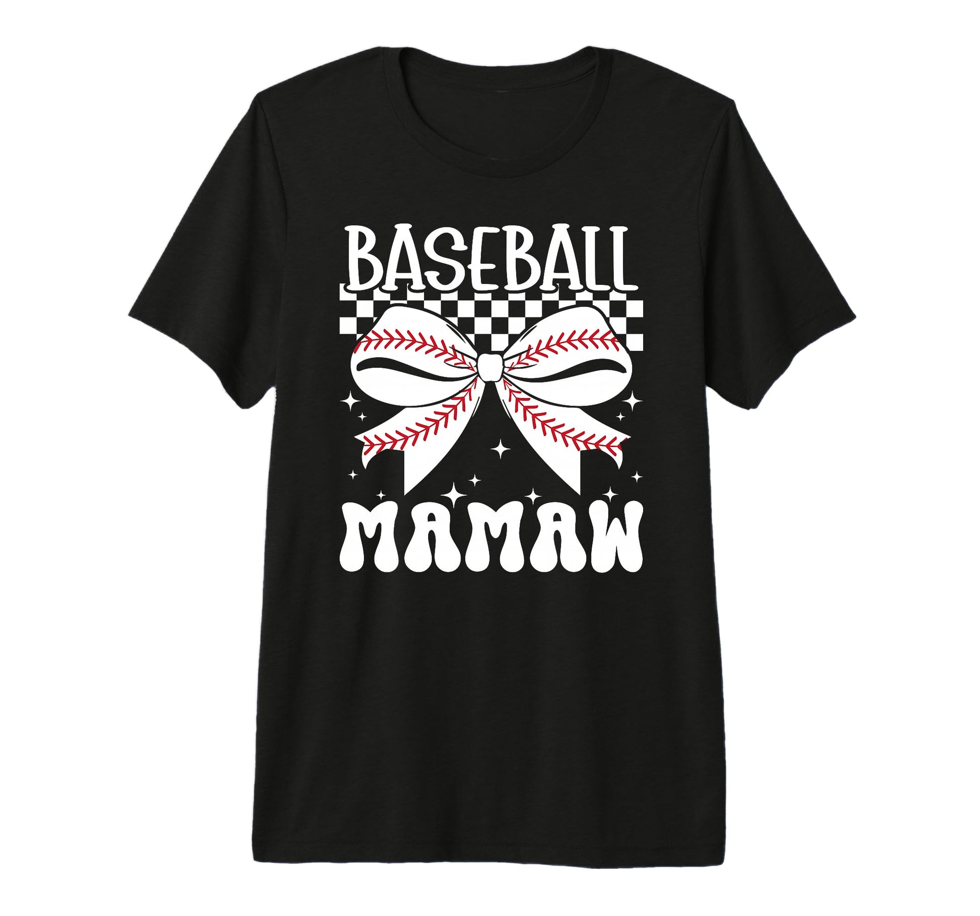 Baseball Mamaw Coquette Mamaw T-Shirt - Fun Novelty Design for Adults - T-Shirt, Sweatshirt, Hoodie