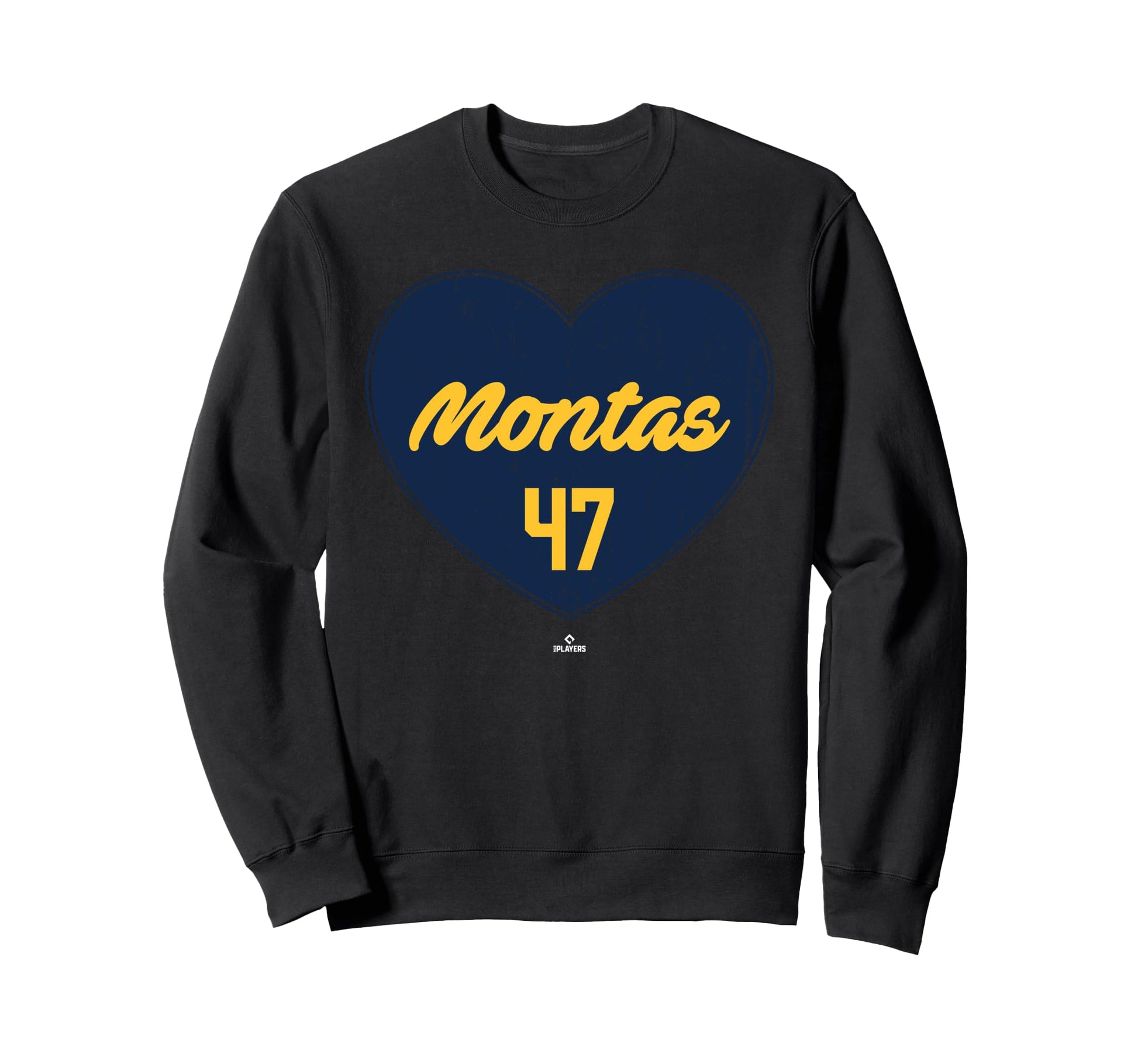 Distressed Heart Frankie Montas Sweatshirt - Trendy Graphic Unisex - T-Shirt, Sweatshirt, Hoodie