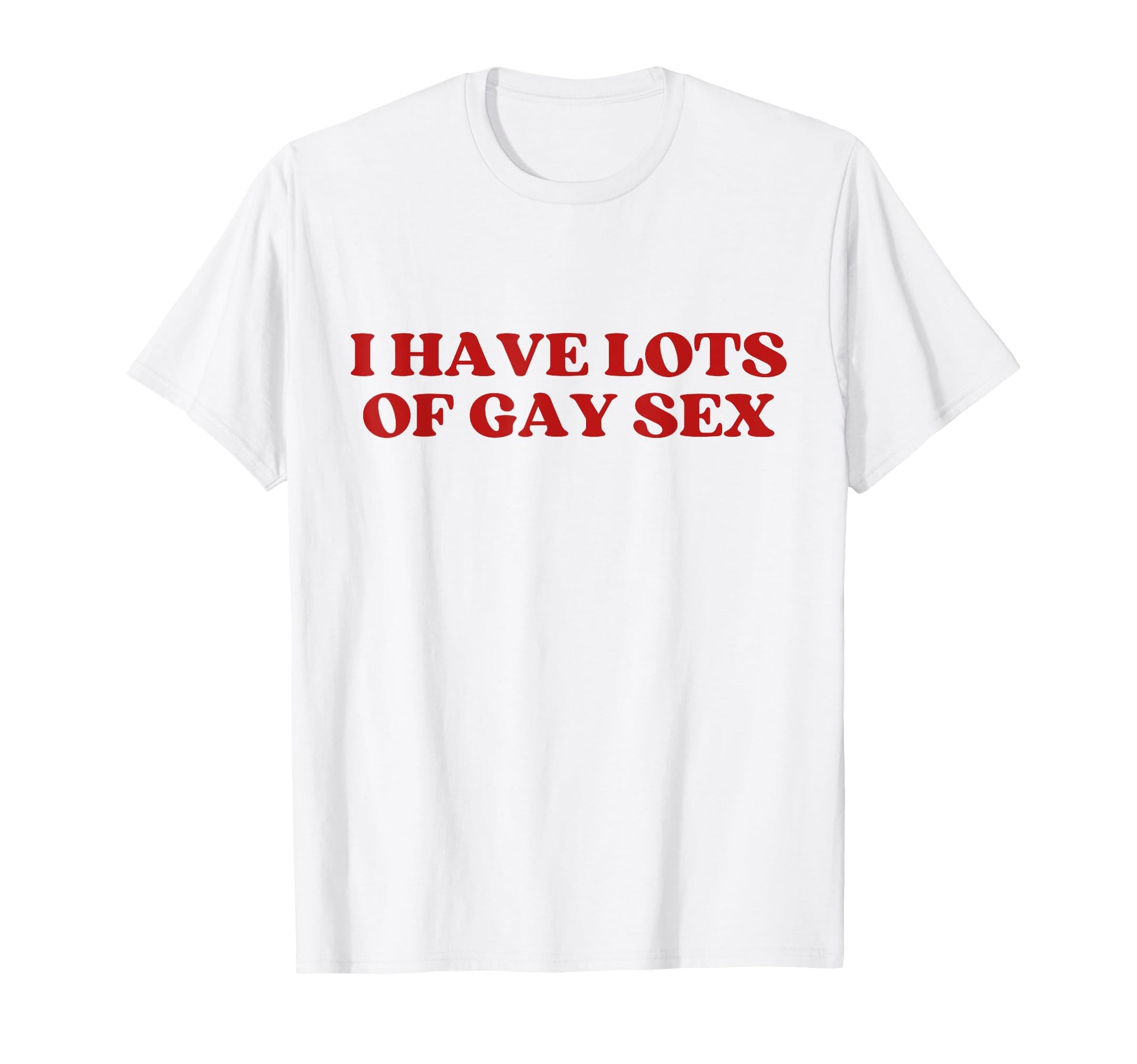 I Have Lots Gay Sex Y2K Aesthetic T-Shirt - Trendy Graphic for Adults - T-Shirt, Sweatshirt, Hoodie