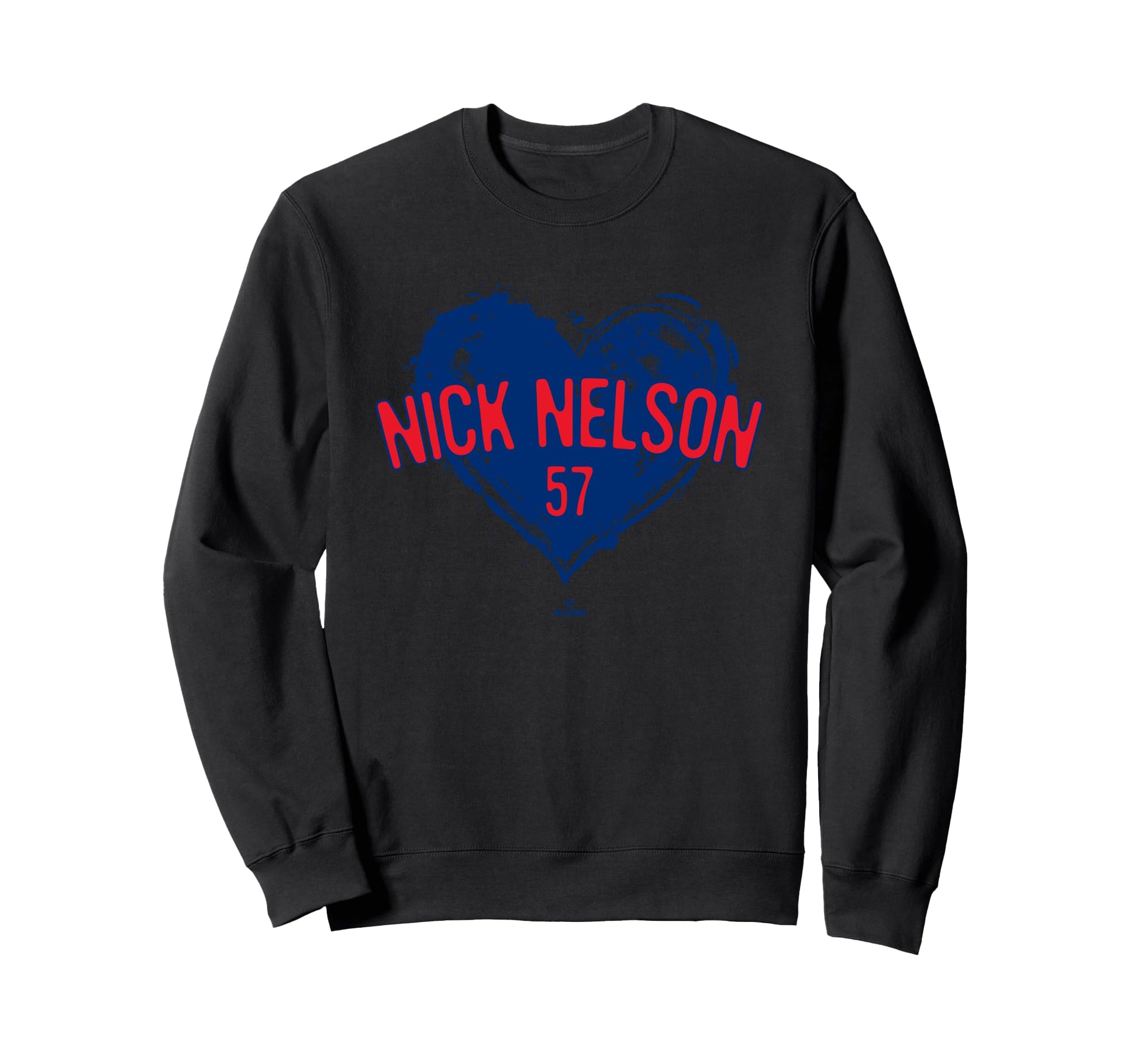 Distressed Heart Nick Nelson Sweatshirt - Trendy Graphic Men Women - T-Shirt, Sweatshirt, Hoodie