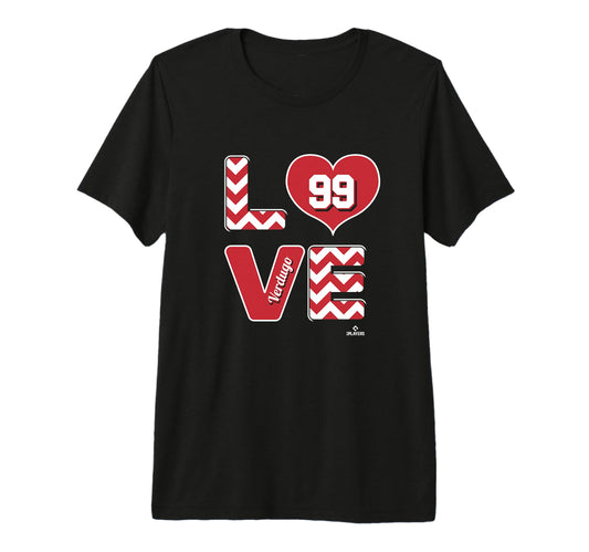 Alex Verdugo Love Ball Tri Blend T-Shirt - Fun Novelty Design Unisex - T-Shirt, Sweatshirt, Hoodie