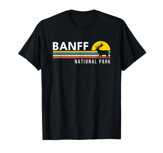 Banff National Park Canada Souvenirs T-Shirt - Custom Art Print Unisex - T-Shirt, Sweatshirt, Hoodie