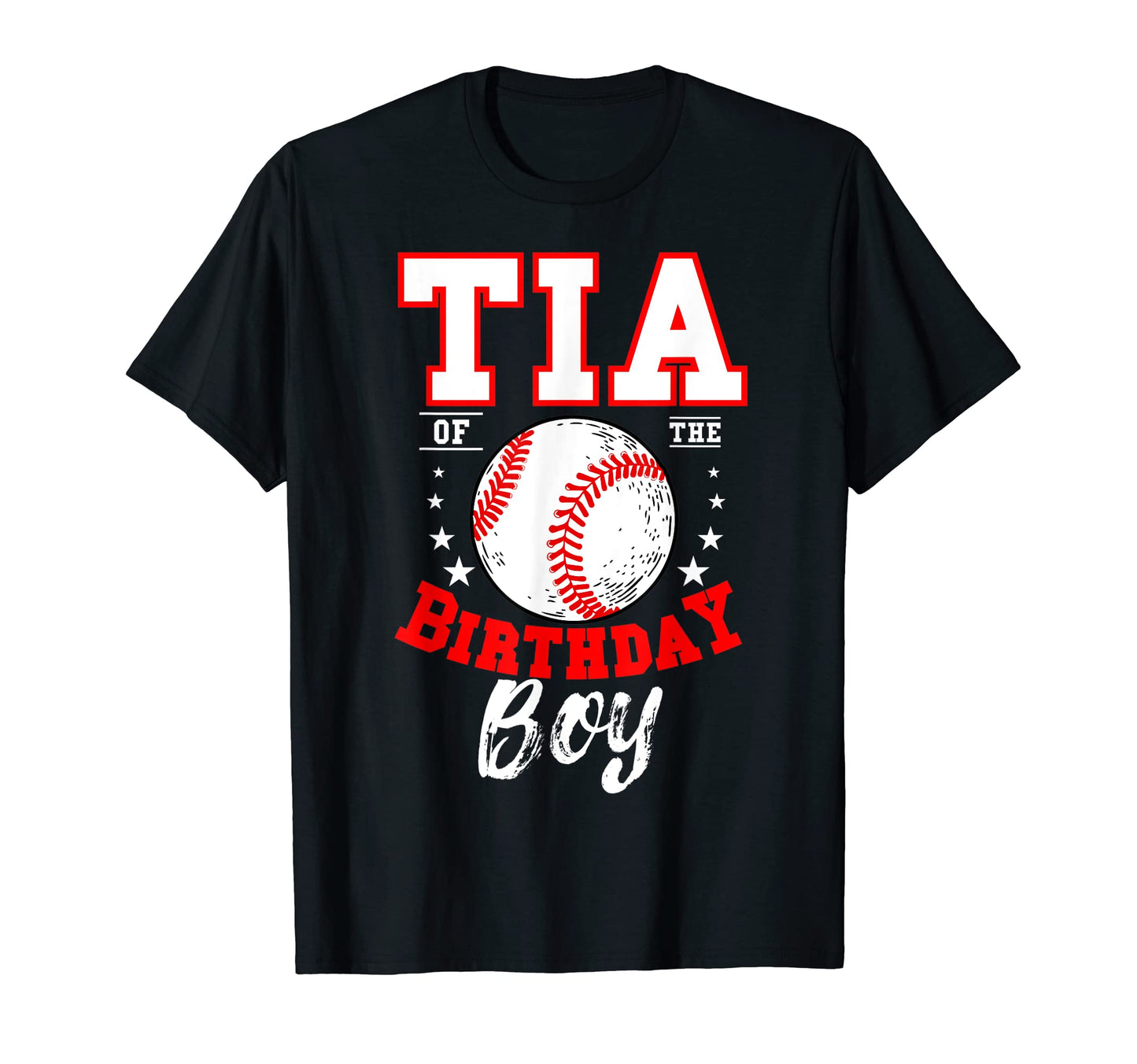 Tia Birthday Baseball Theme Bday T-Shirt - Novelty Apparel for Adults - T-Shirt, Sweatshirt, Hoodie