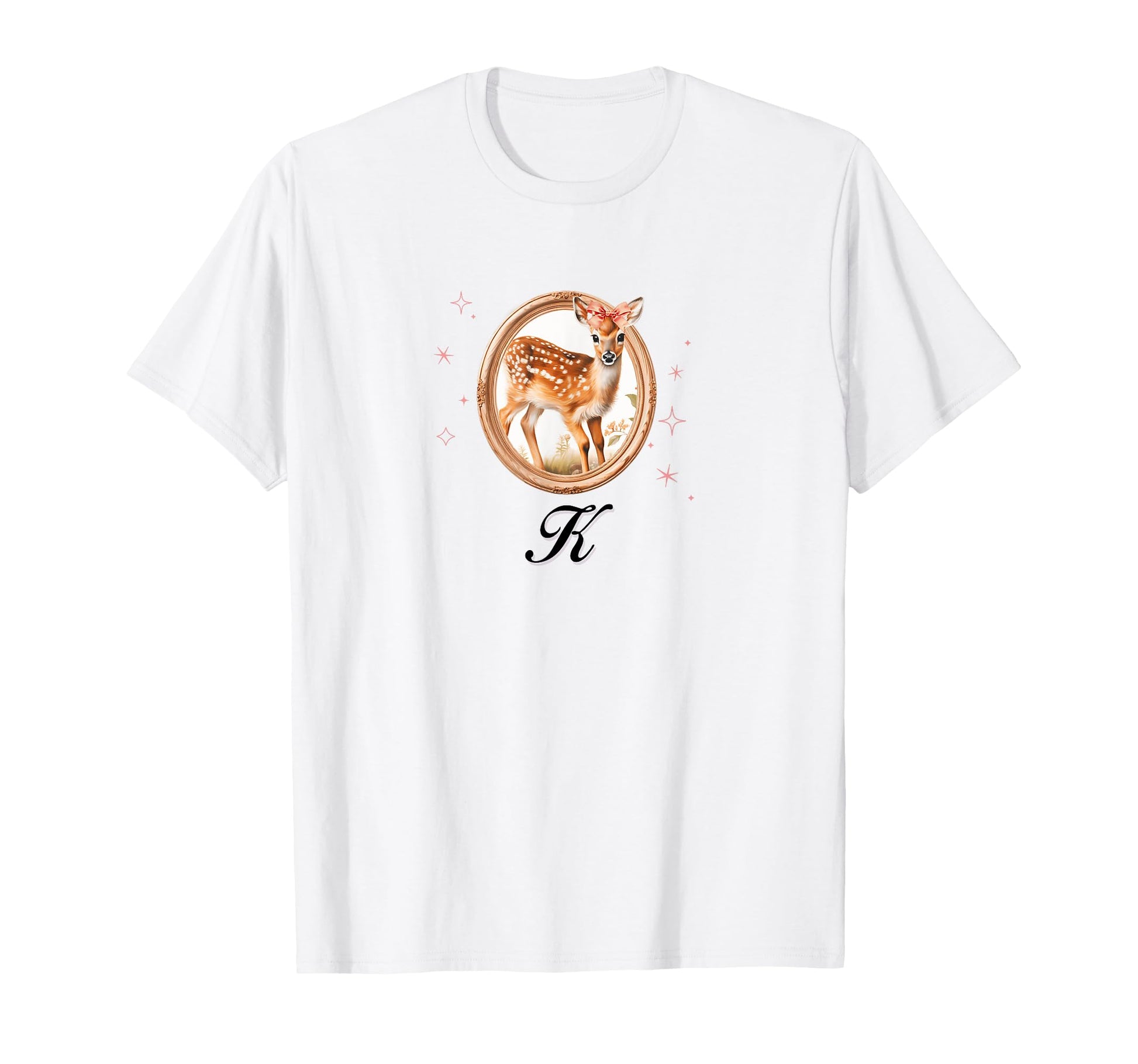 K Deer Coquette Bow Girlcore Y2K T-Shirt - Novelty Apparel Men Women - T-Shirt, Sweatshirt, Hoodie