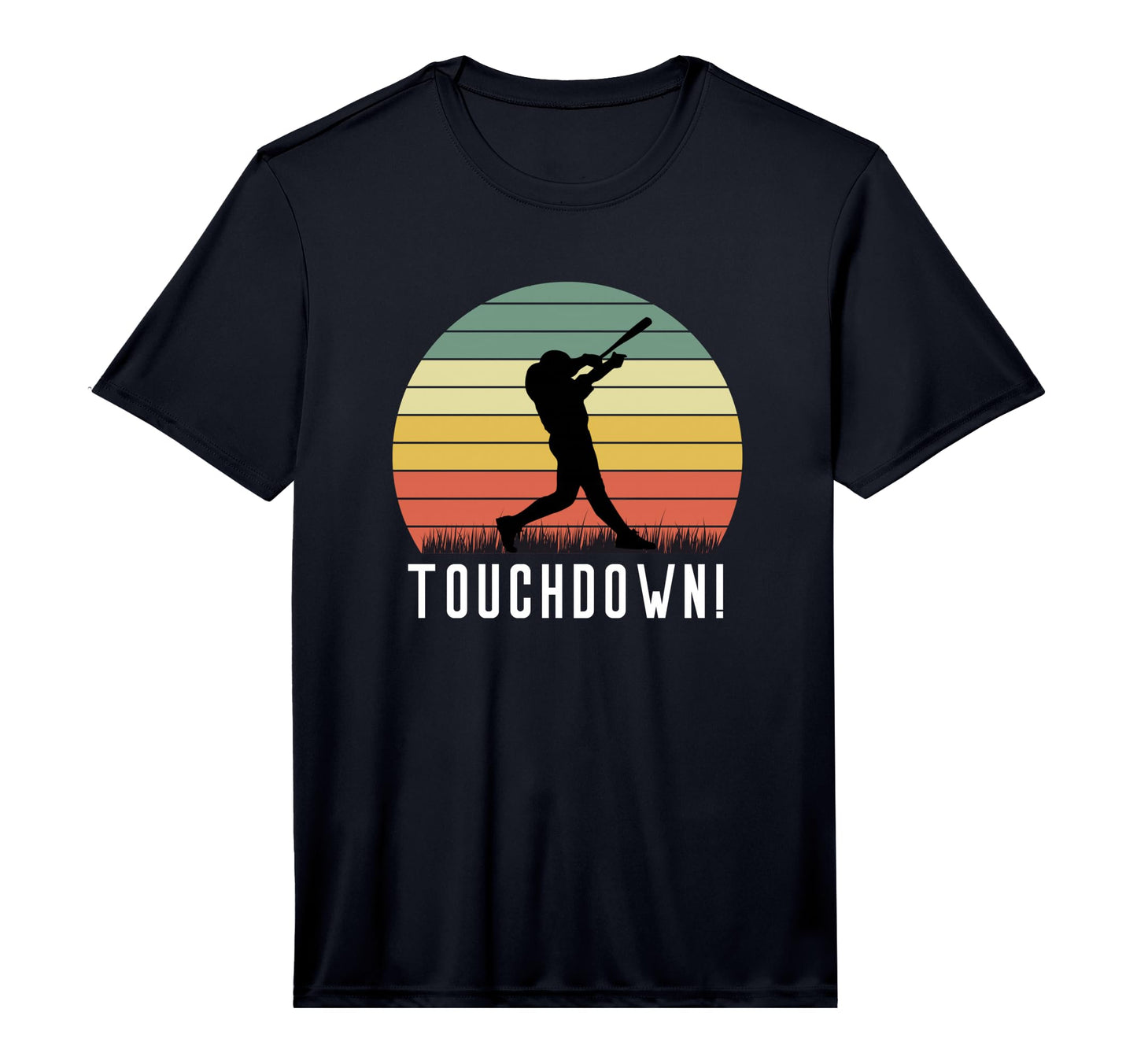 Touchdown Baseball Dough Home Run T-Shirt - Custom Art Print for Adults - T-Shirt, Sweatshirt, Hoodie