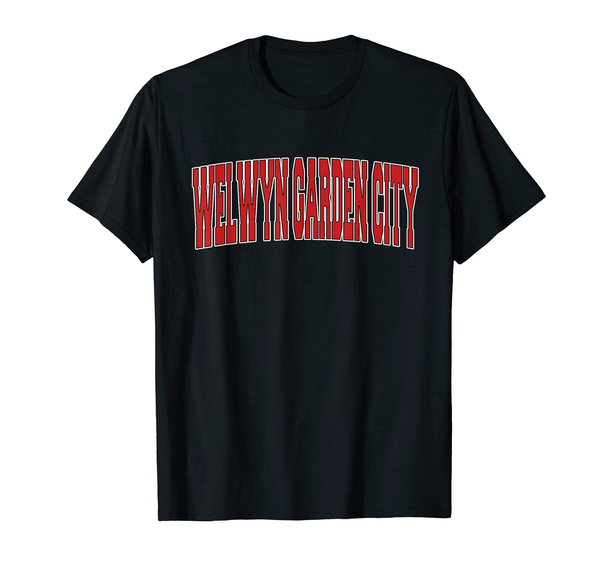 Welwyn Garden City Varsity Uk Sports T-Shirt - Custom Art Print Unisex - T-Shirt, Sweatshirt, Hoodie