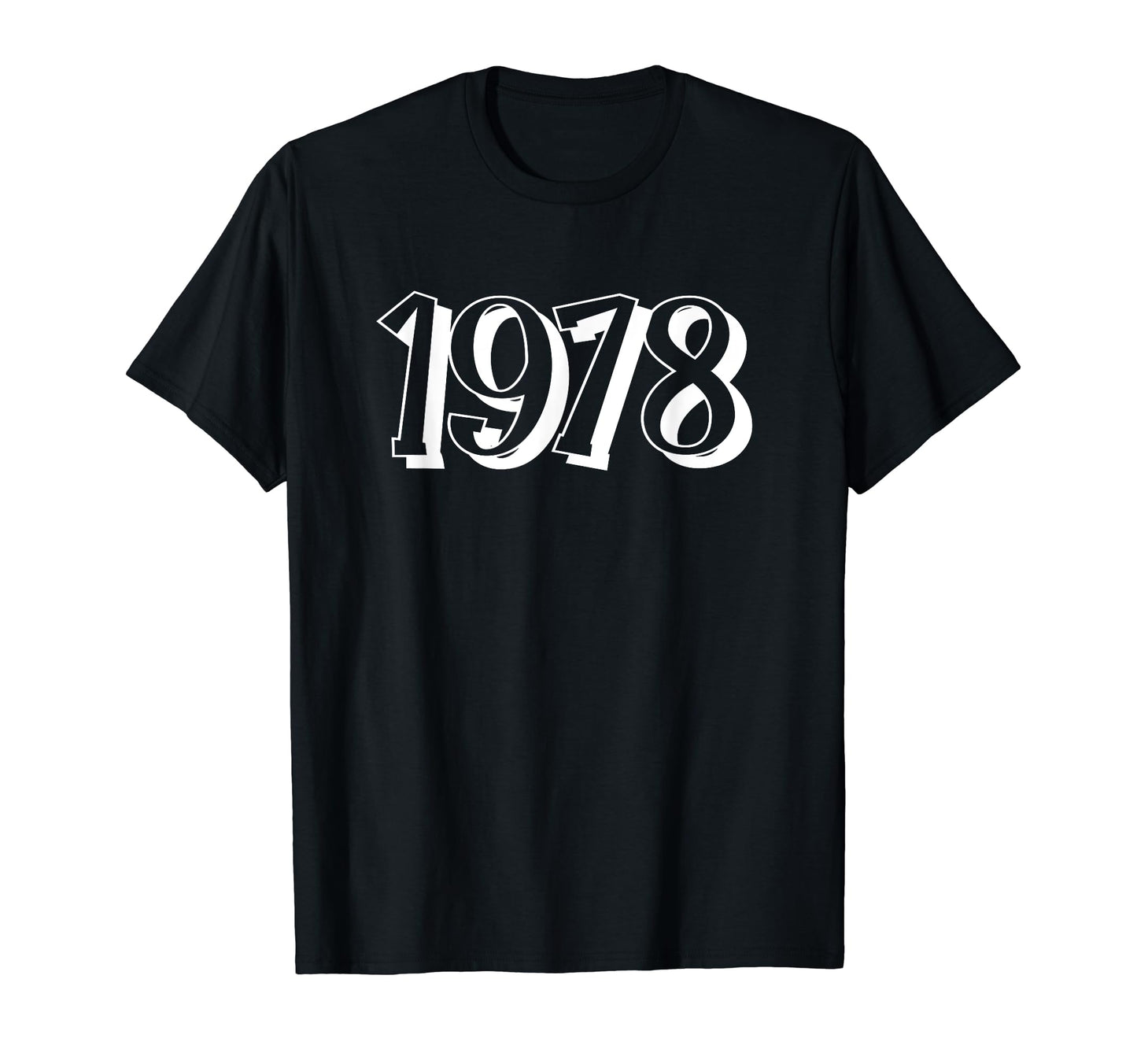 1978 Varsity 70S Birthday T-Shirt - Casual Everyday Wear for Adults - T-Shirt, Sweatshirt, Hoodie