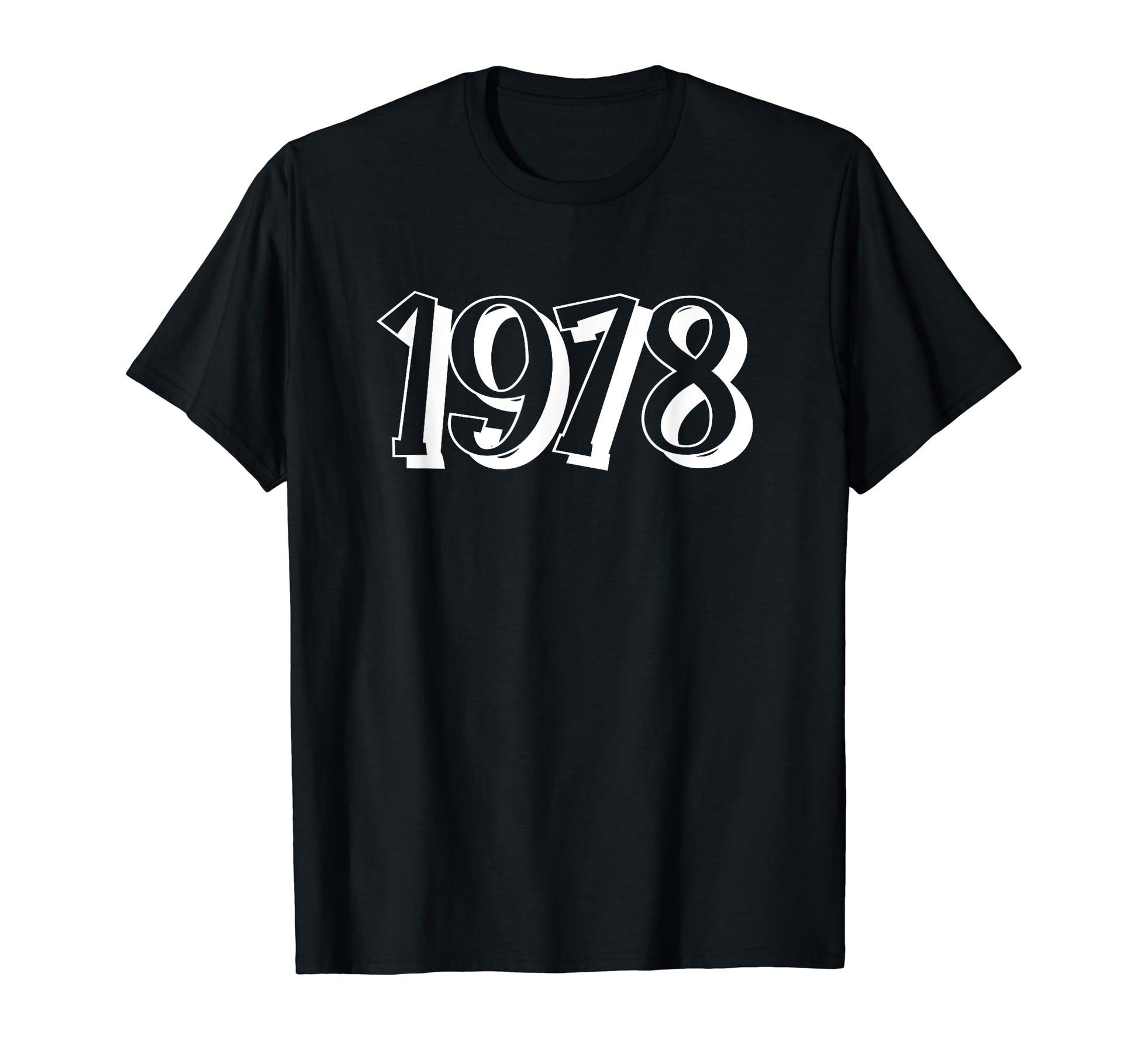 1978 Varsity 70S Birthday T-Shirt - Casual Everyday Wear for Adults - T-Shirt, Sweatshirt, Hoodie