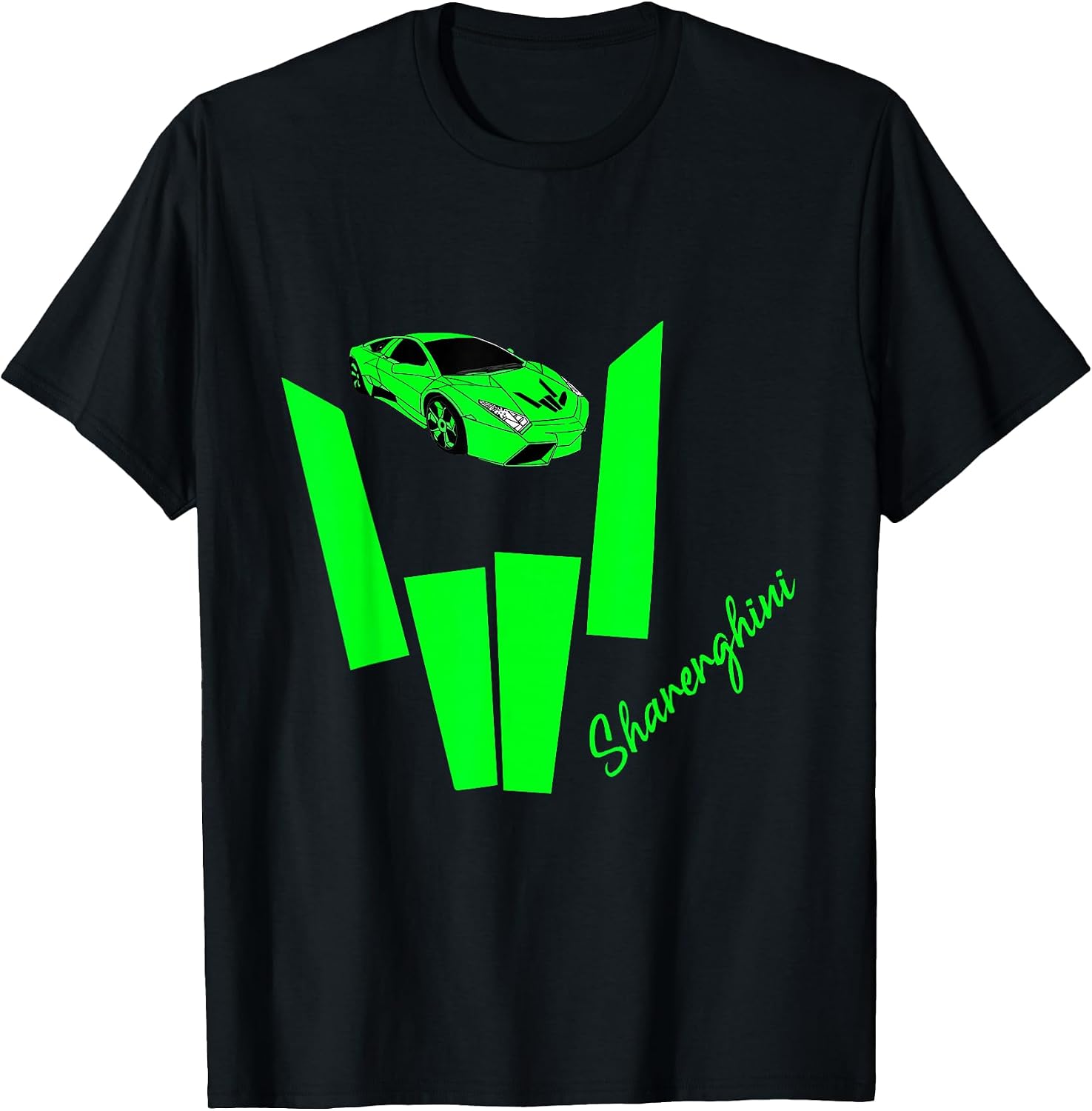 Kids Sharerghini, Birthday Gifts, Shareghini - Adult & Kids T-Shirts, Sweatshirts & Hoodies apparel design preview 1