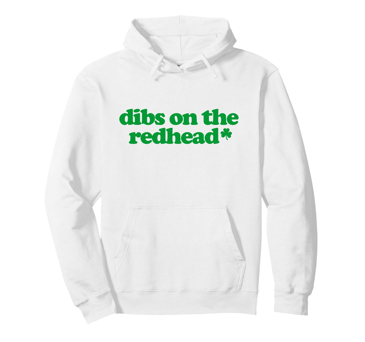 Dibs Redhead Y2K Aesthetic Trendy Hoodie - Custom Art Print for Adults - T-Shirt, Sweatshirt, Hoodie