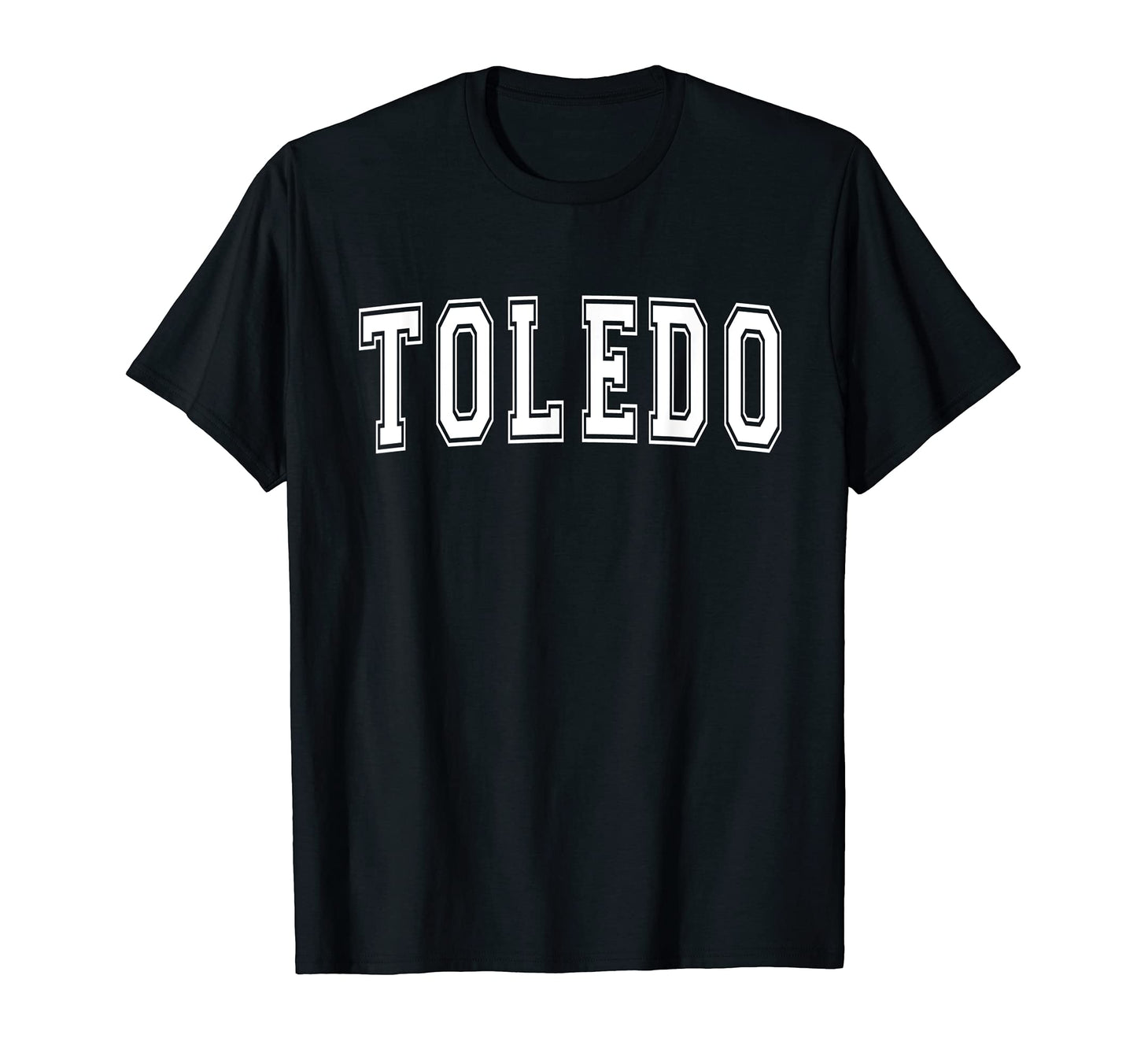 Toledo Oh Ohio Usa Sports Varsity T-Shirt - Casual Everyday Wear for Adults - T-Shirt, Sweatshirt, Hoodie
