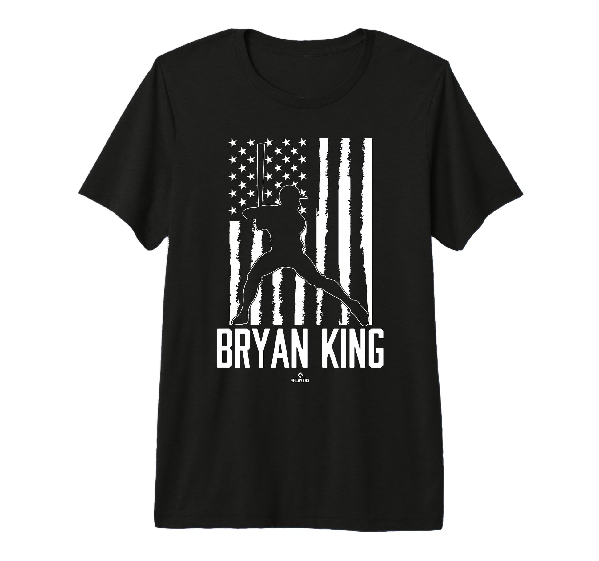 Distressed Flag Swing Bryan King T-Shirt - Custom Art Print Men Women - T-Shirt, Sweatshirt, Hoodie
