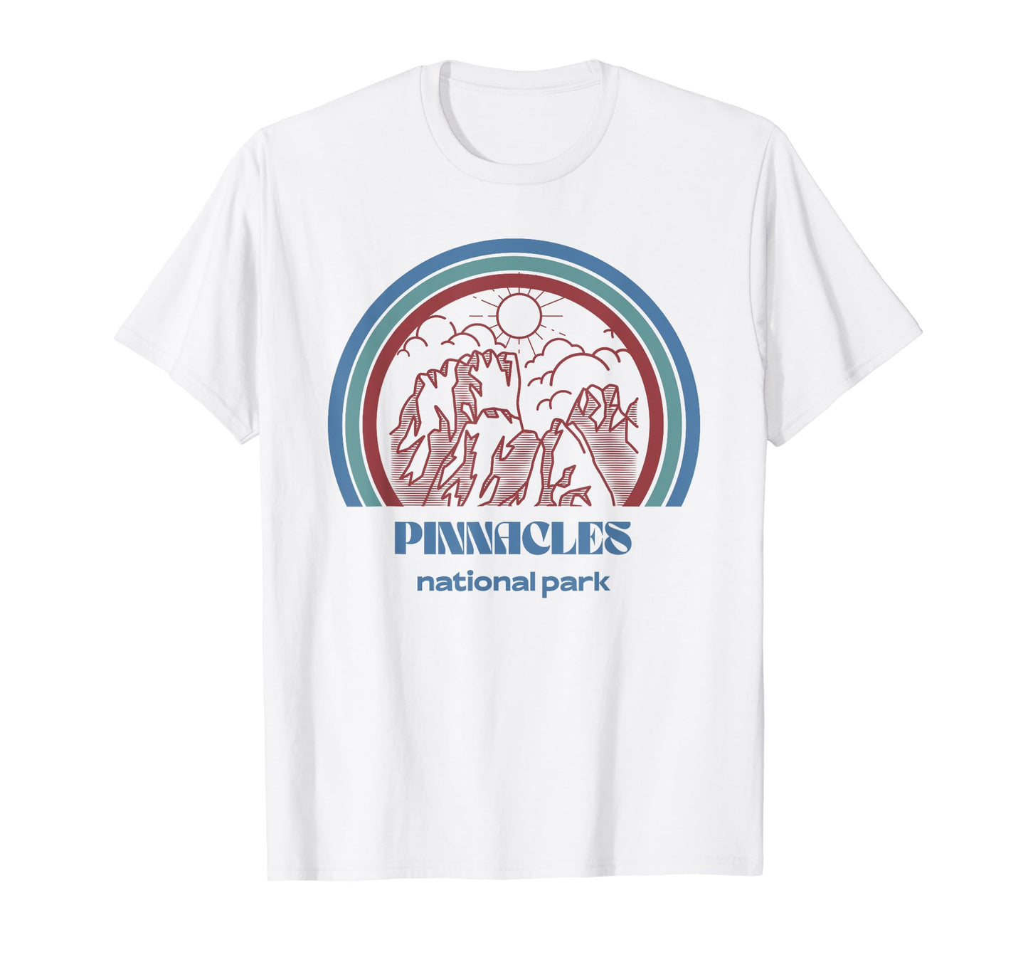 Pinnacles National Park Outdoor Hiking T-Shirt - Unique Graphic Unisex - T-Shirt, Sweatshirt, Hoodie