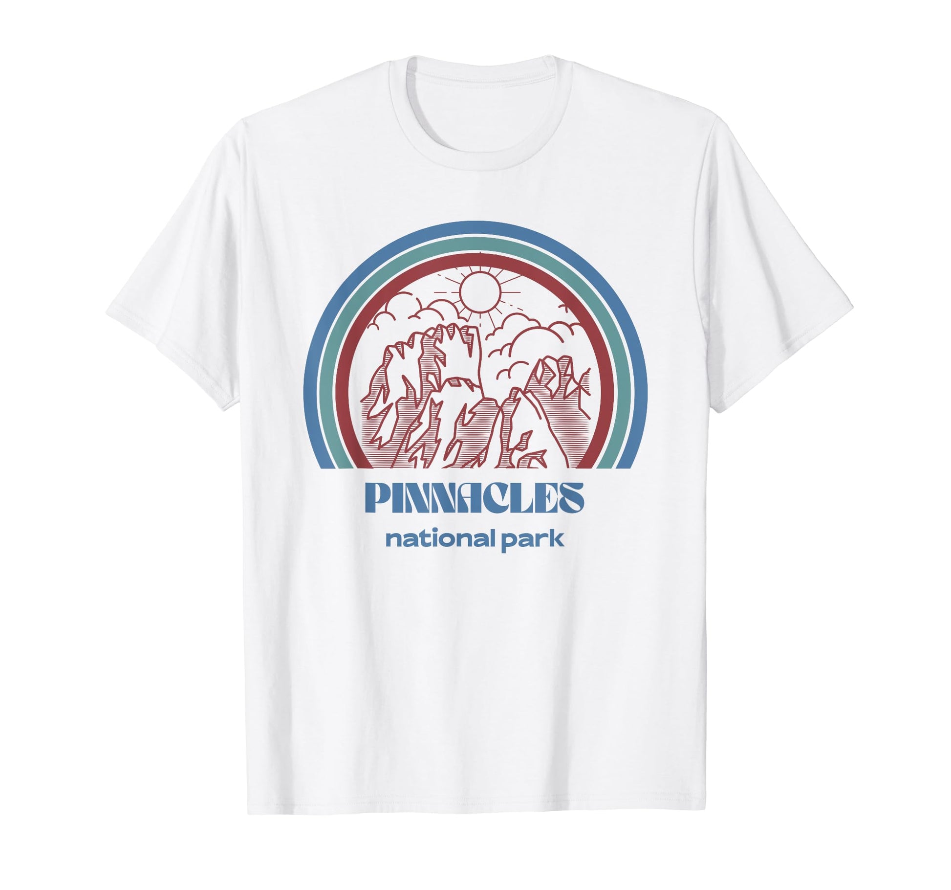 Pinnacles National Park Outdoor Hiking T-Shirt - Unique Graphic Unisex - T-Shirt, Sweatshirt, Hoodie