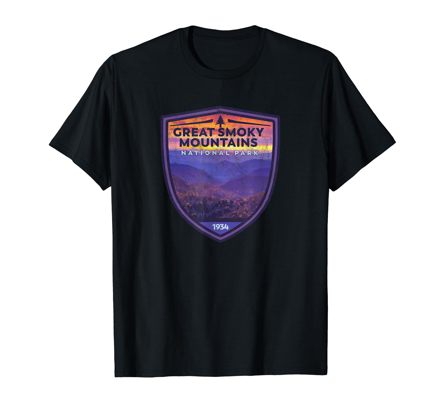 Great Smoky Mountains National Park T-Shirt - Graphic Print for Adults - T-Shirt, Sweatshirt, Hoodie