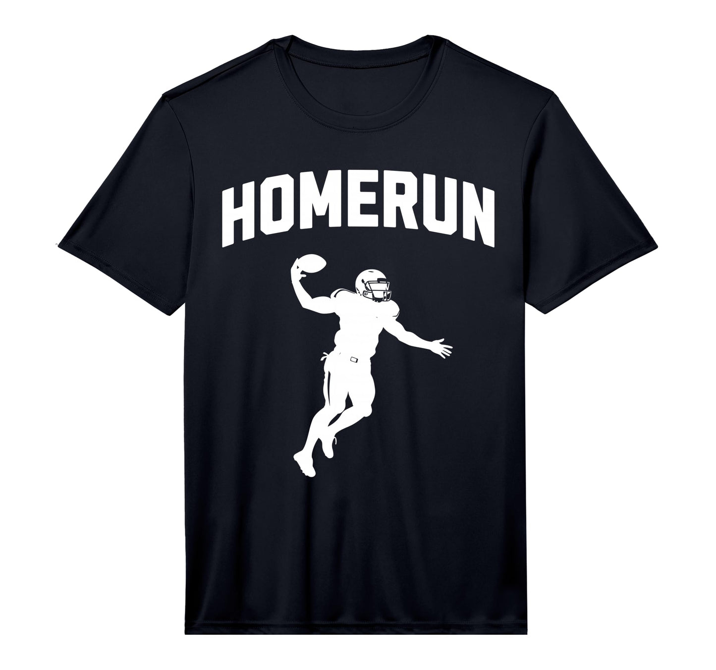 Funny Anti Sport Homerun Football T-Shirt - Fun Novelty Design for Adults - T-Shirt, Sweatshirt, Hoodie
